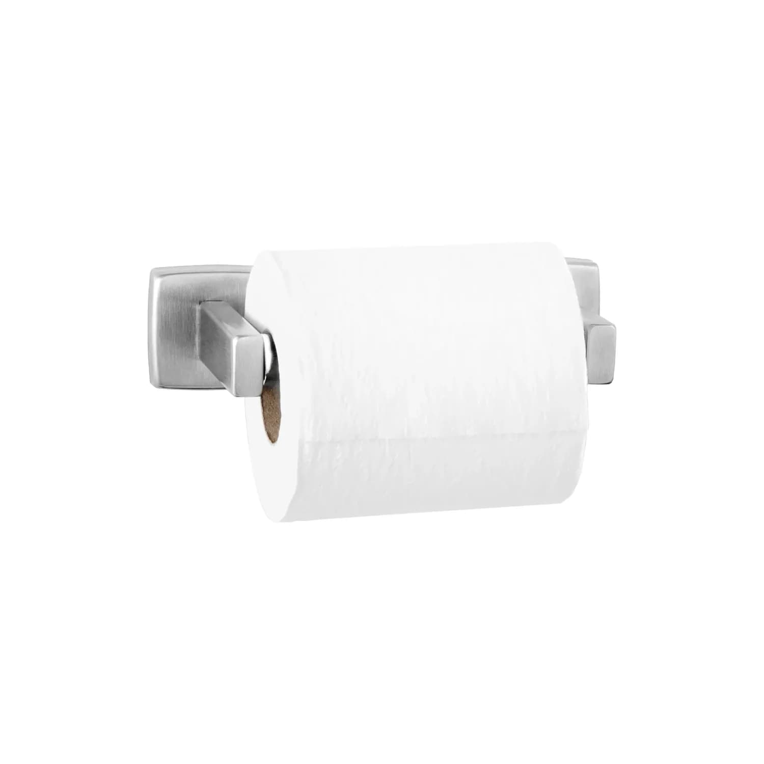 Surface-Mounted Toilet Tissue Dispenser, Satin Finish, One Roll