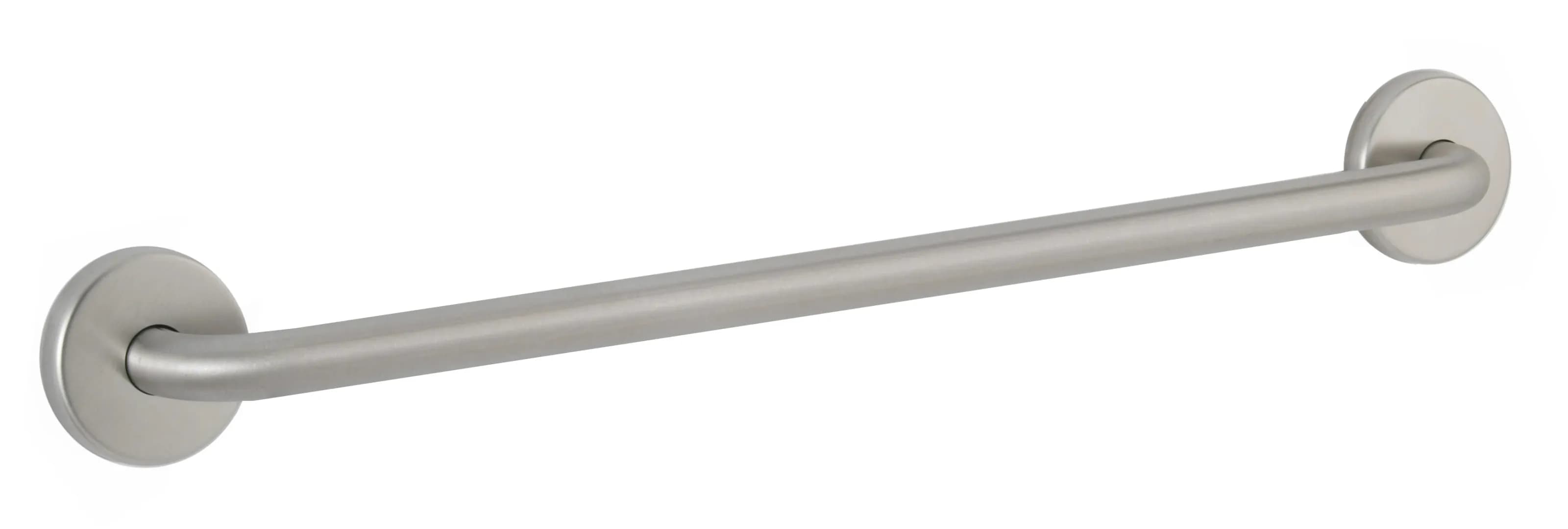 Extra-Heavy-Duty Surface-Mounted Towel Bar, Satin Finish