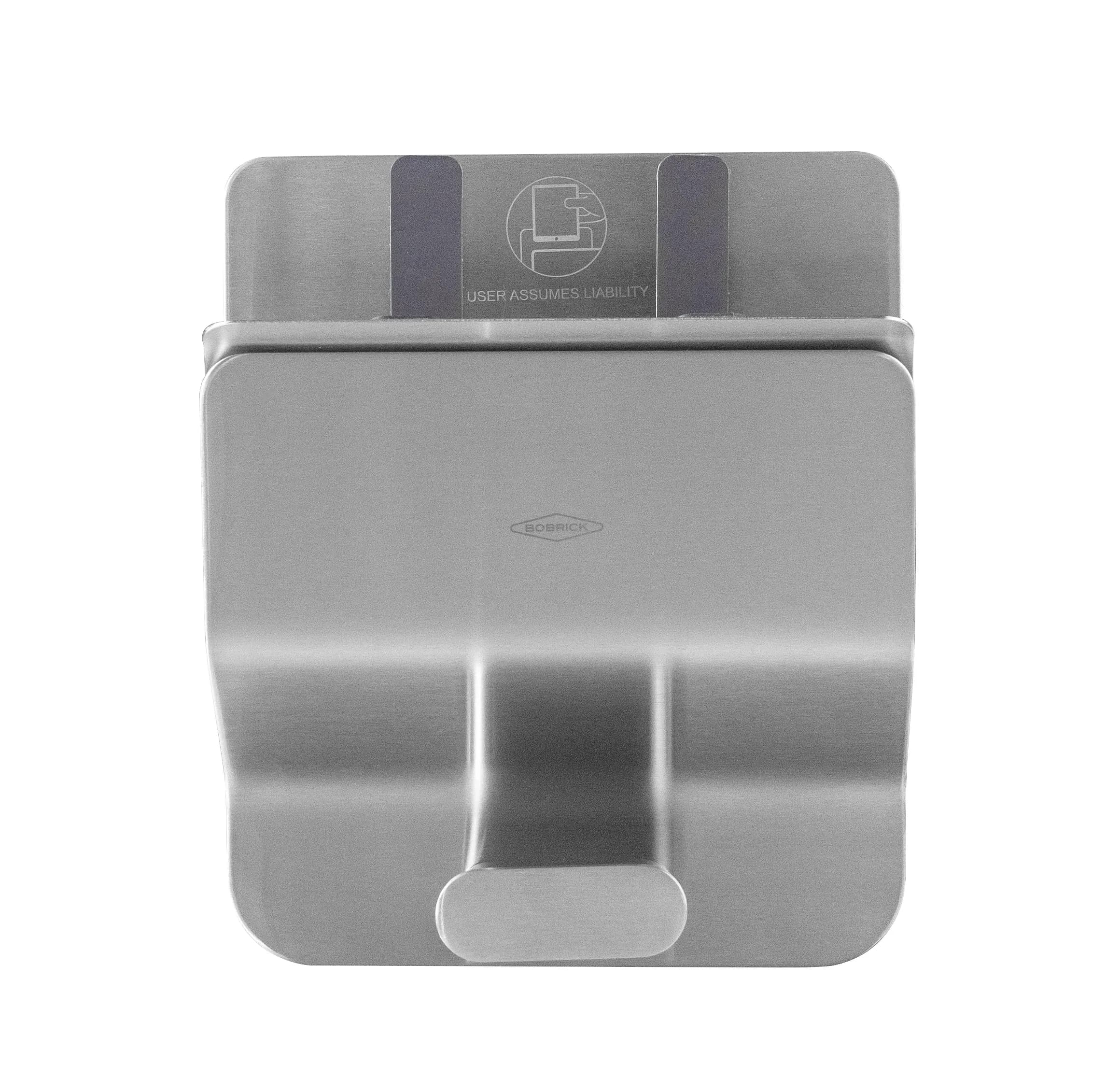 Surface-Mounted Klutch Mobile Device Holder, Satin Finish — B-635