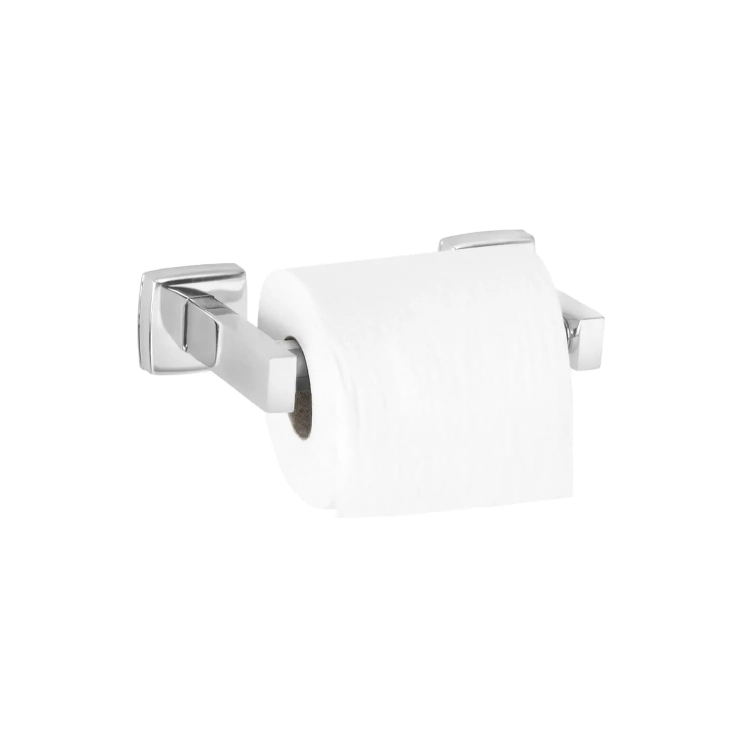 Surface-Mounted Toilet Tissue Dispenser, Bright Polished, One Roll
