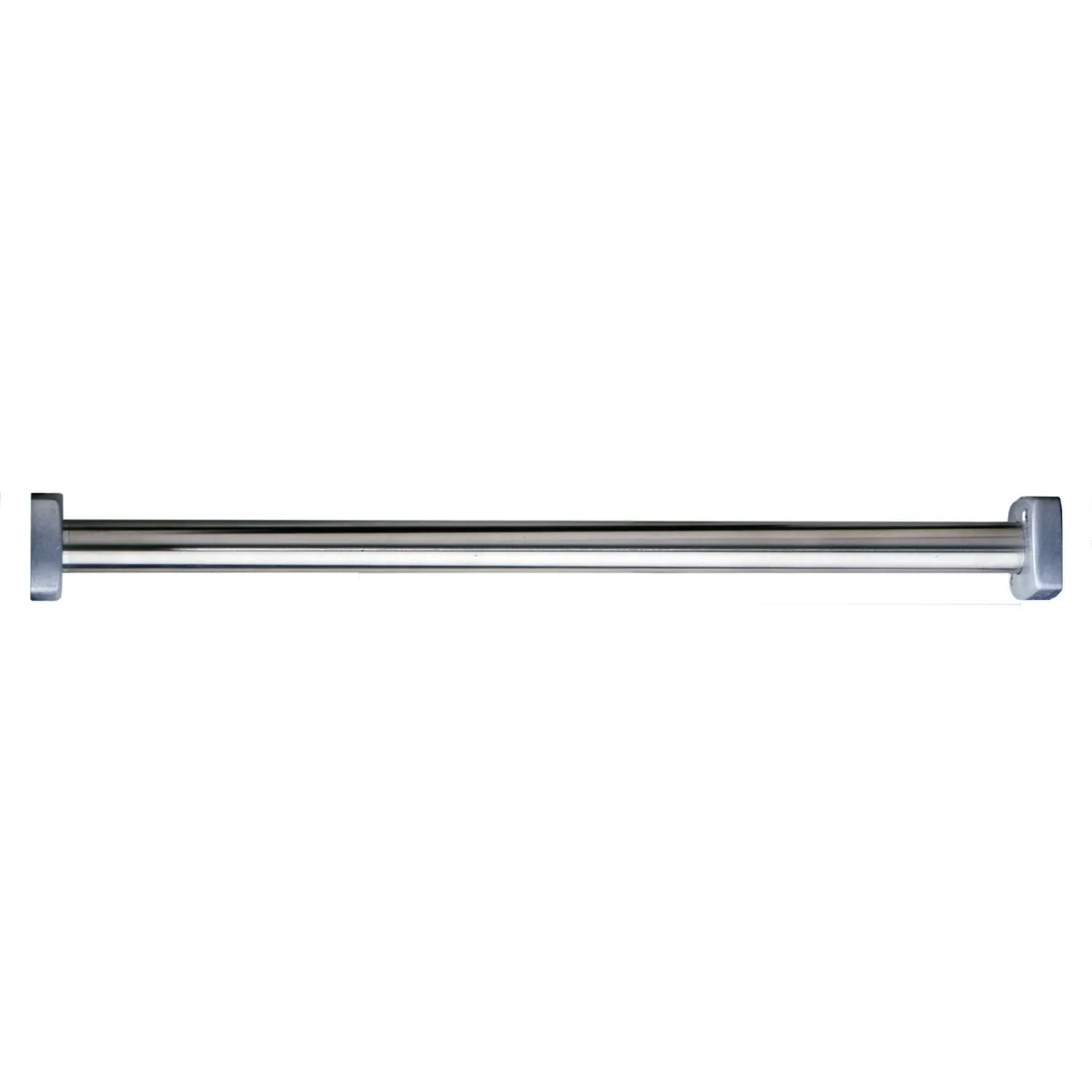 Extra-Heavy-Duty Shower Curtain Rod, Satin Finish