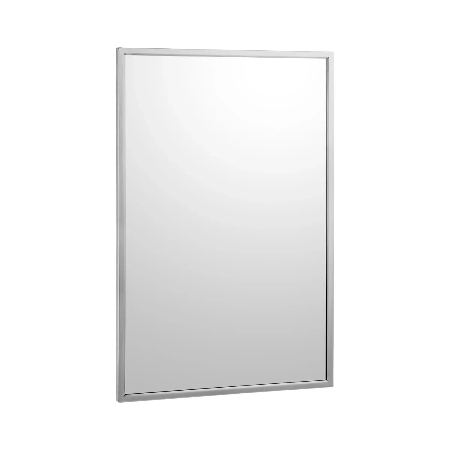 Welded-Frame Mirror, Satin Finish