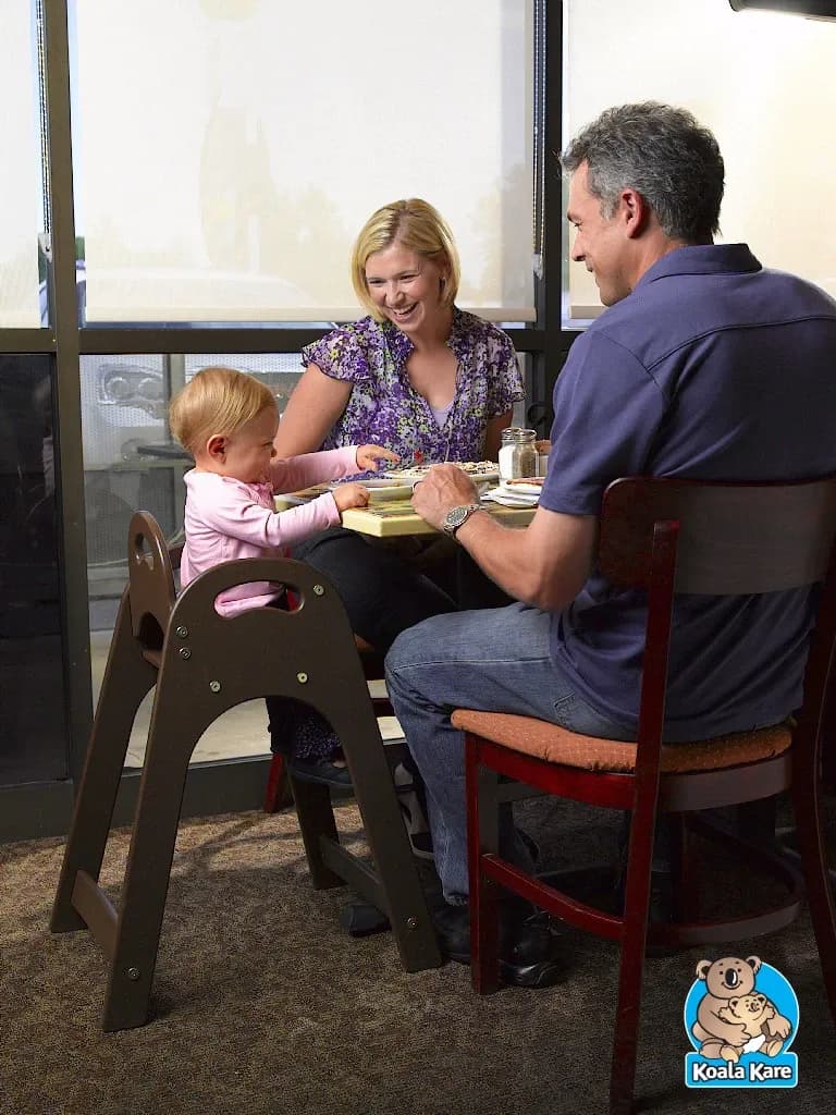 Designer High Chair Grey — KB105-09