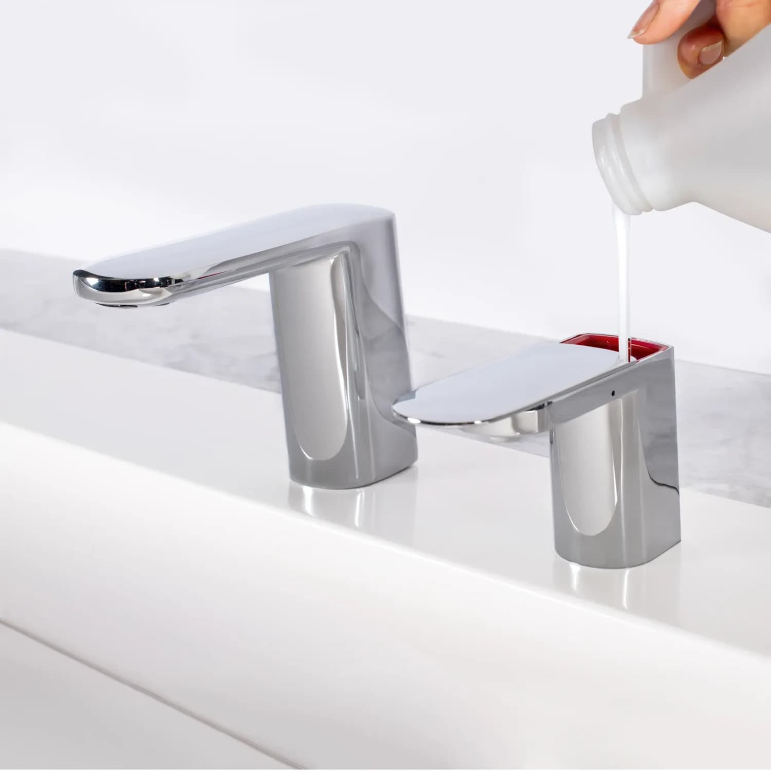 Counter-Mounted Automatic Fino Collection Top-Fill Liquid Soap Dispenser — B-958