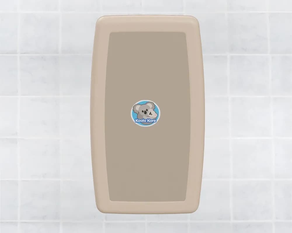 Vertical Surface-Mounted, Baby Changing Station — KB301-00