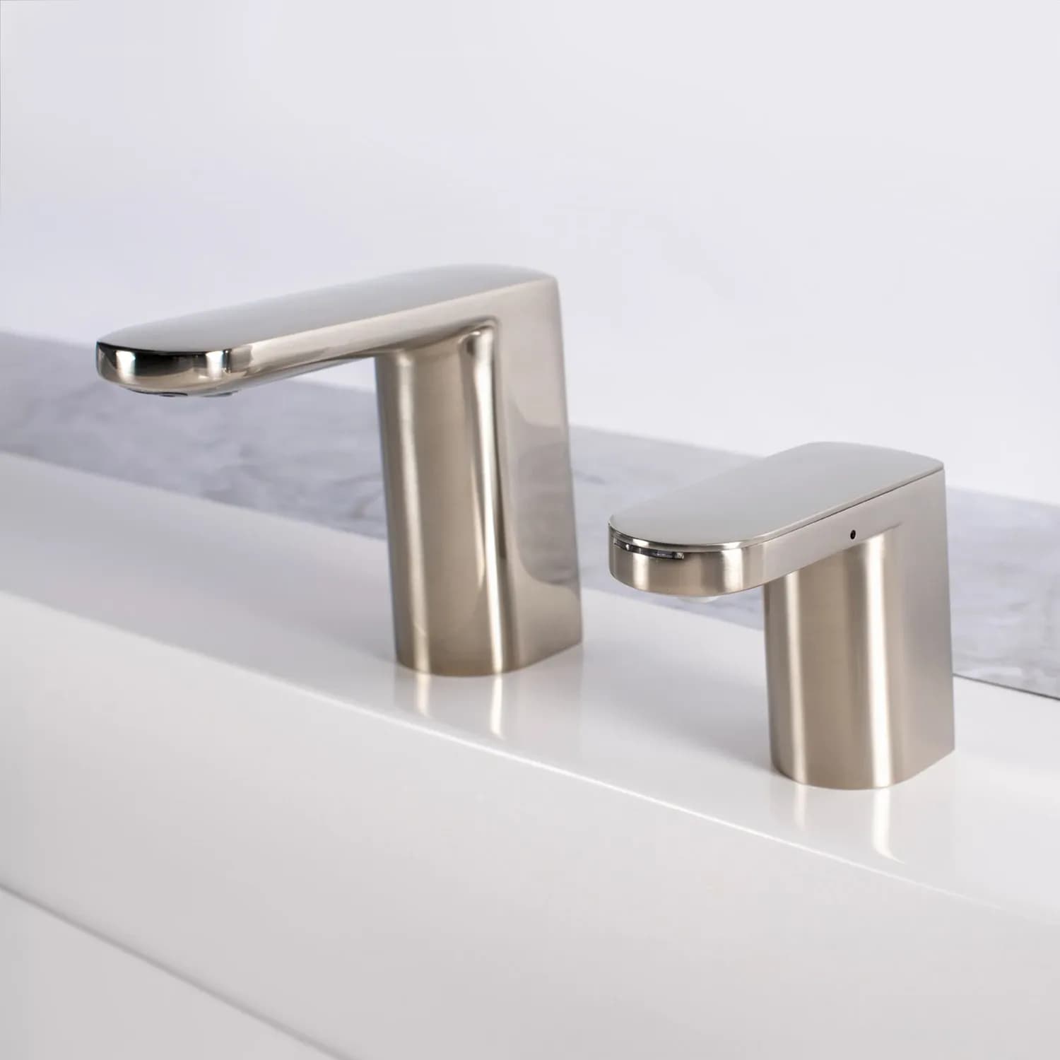 Counter-Mounted Automatic Fino Collection Top-Fill Soap Dispenser & Faucet — B-965-or-B-955-B-9955