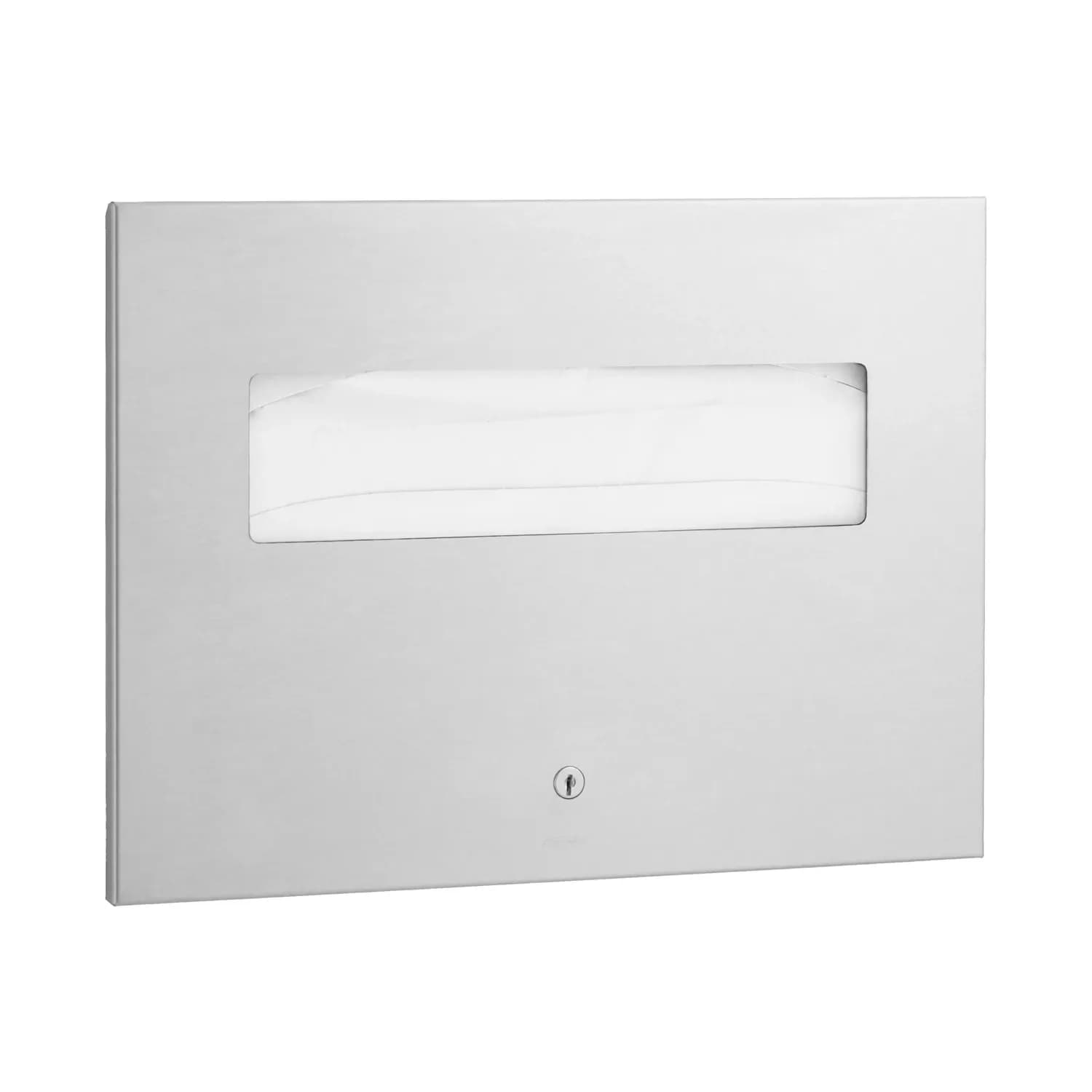 Recessed Seat-Cover Dispenser, Satin Finish
