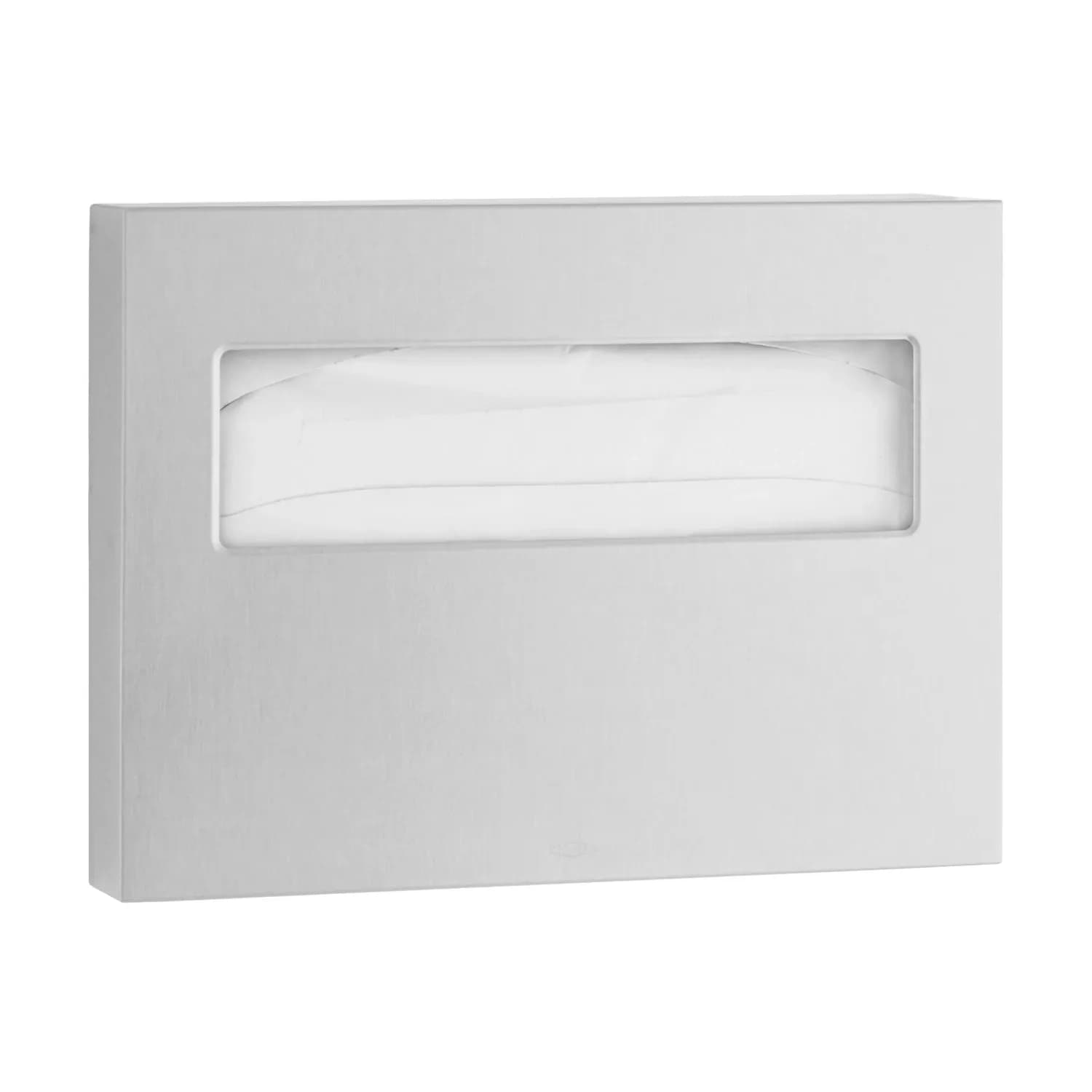 Surface-Mounted Seat Cover Dispenser, Satin Finish