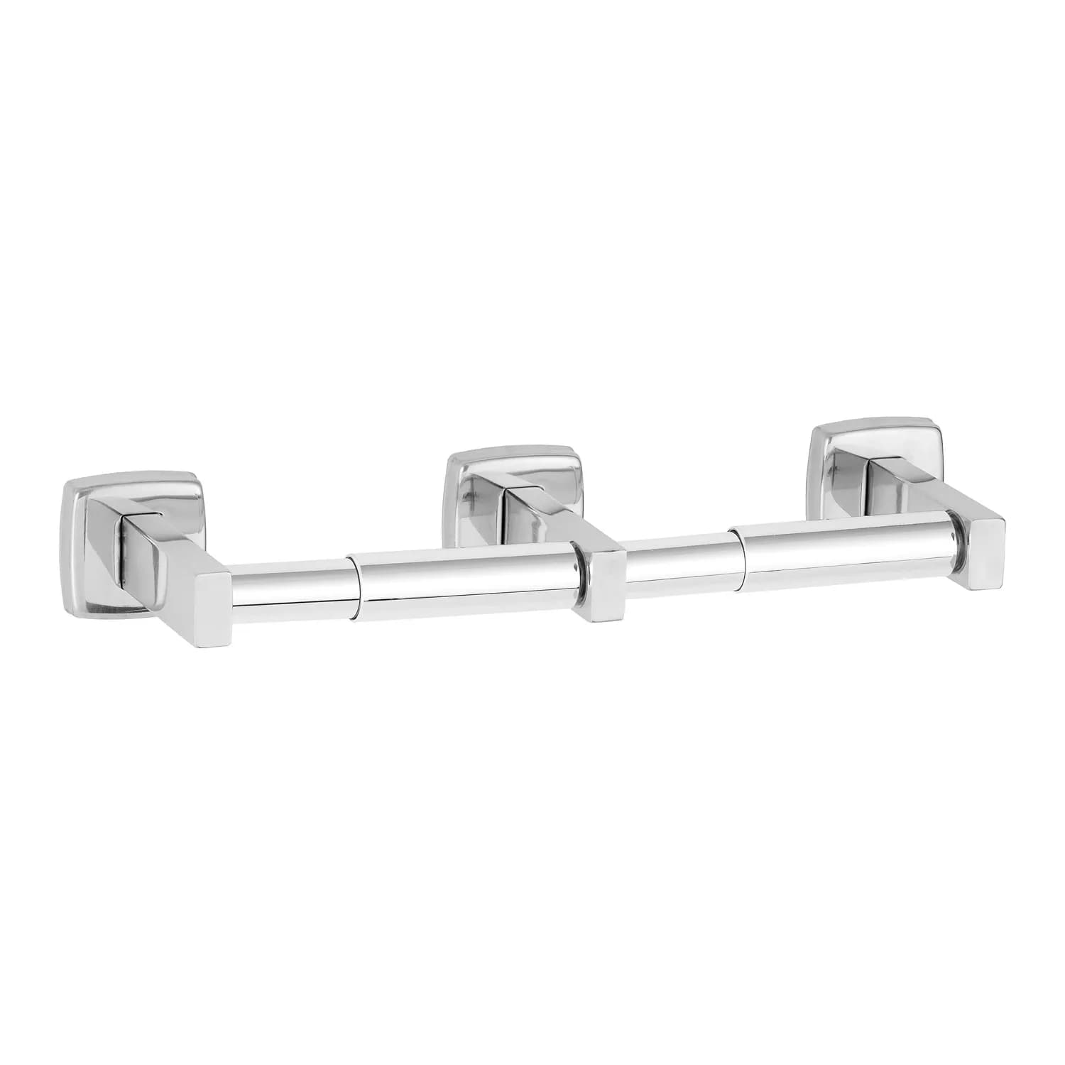 Surface-Mounted Toilet Tissue Dispenser, Bright Polished, Two Rolls — B-7686