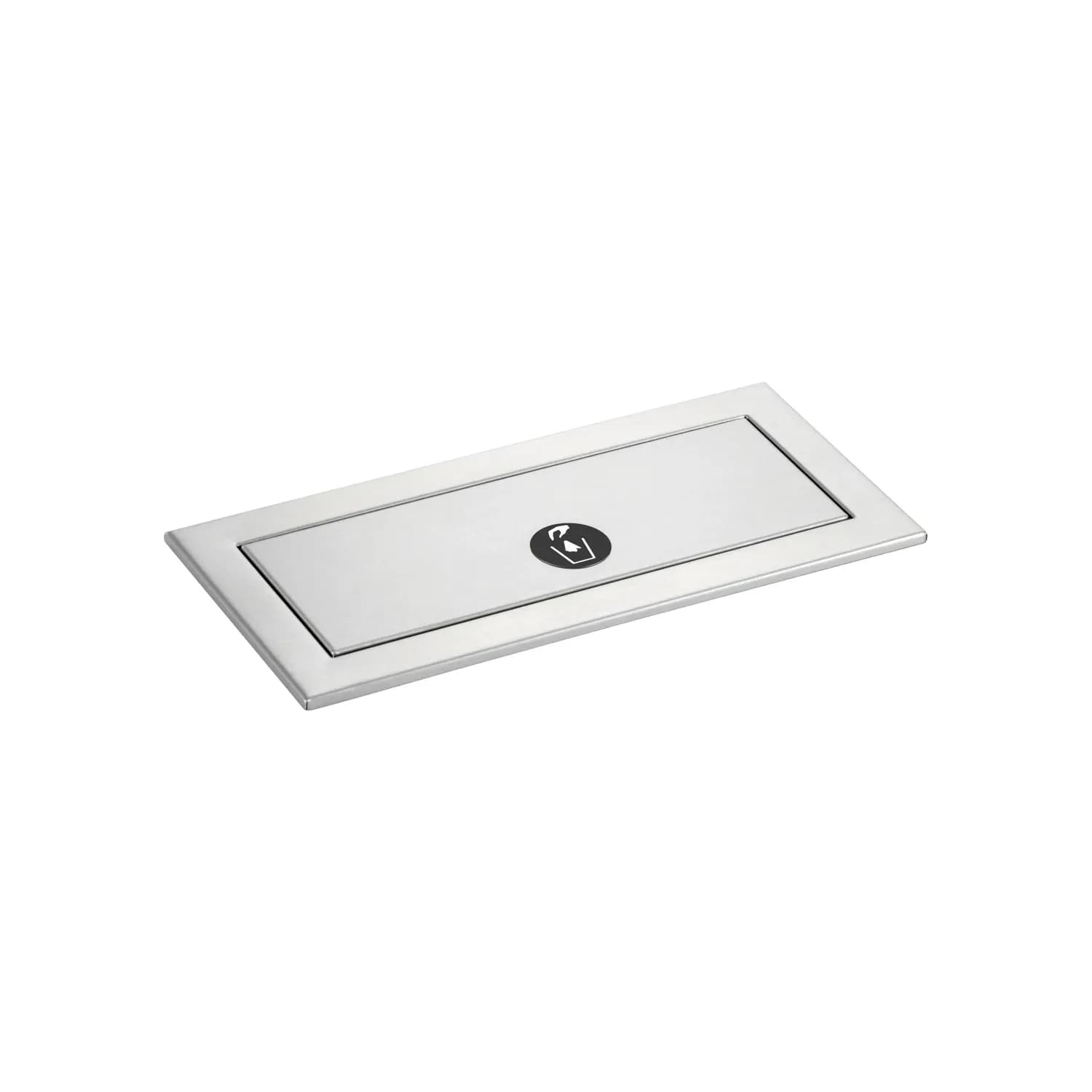Countertop-Mounted Waste-Disposal Door, Satin Finish