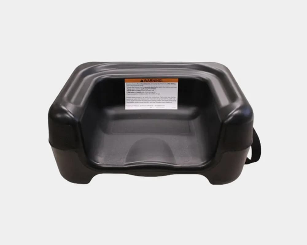 Restaurant Booster Seat Grey — KB854-02