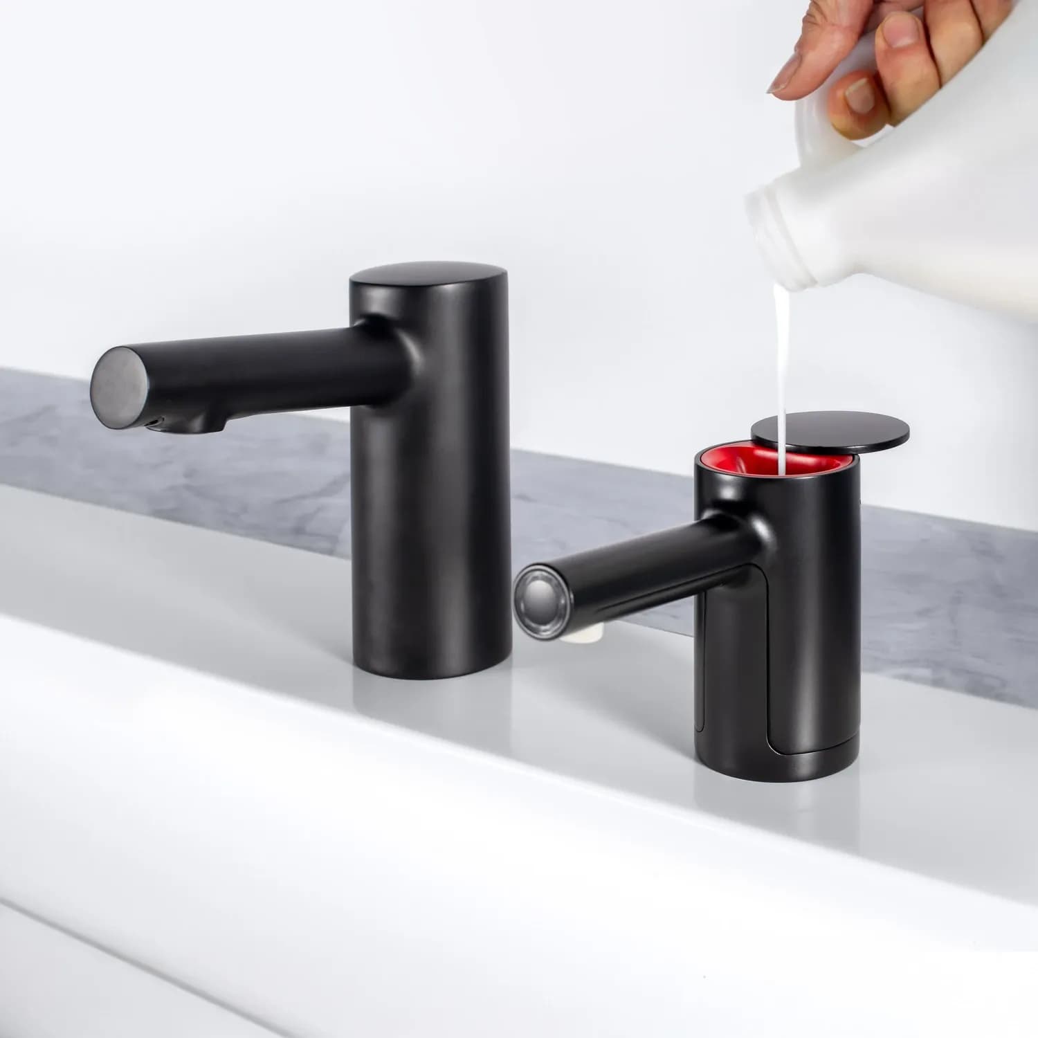 Counter-Mounted Automatic Fino Collection Top-Fill Liquid Soap Dispenser — B-992