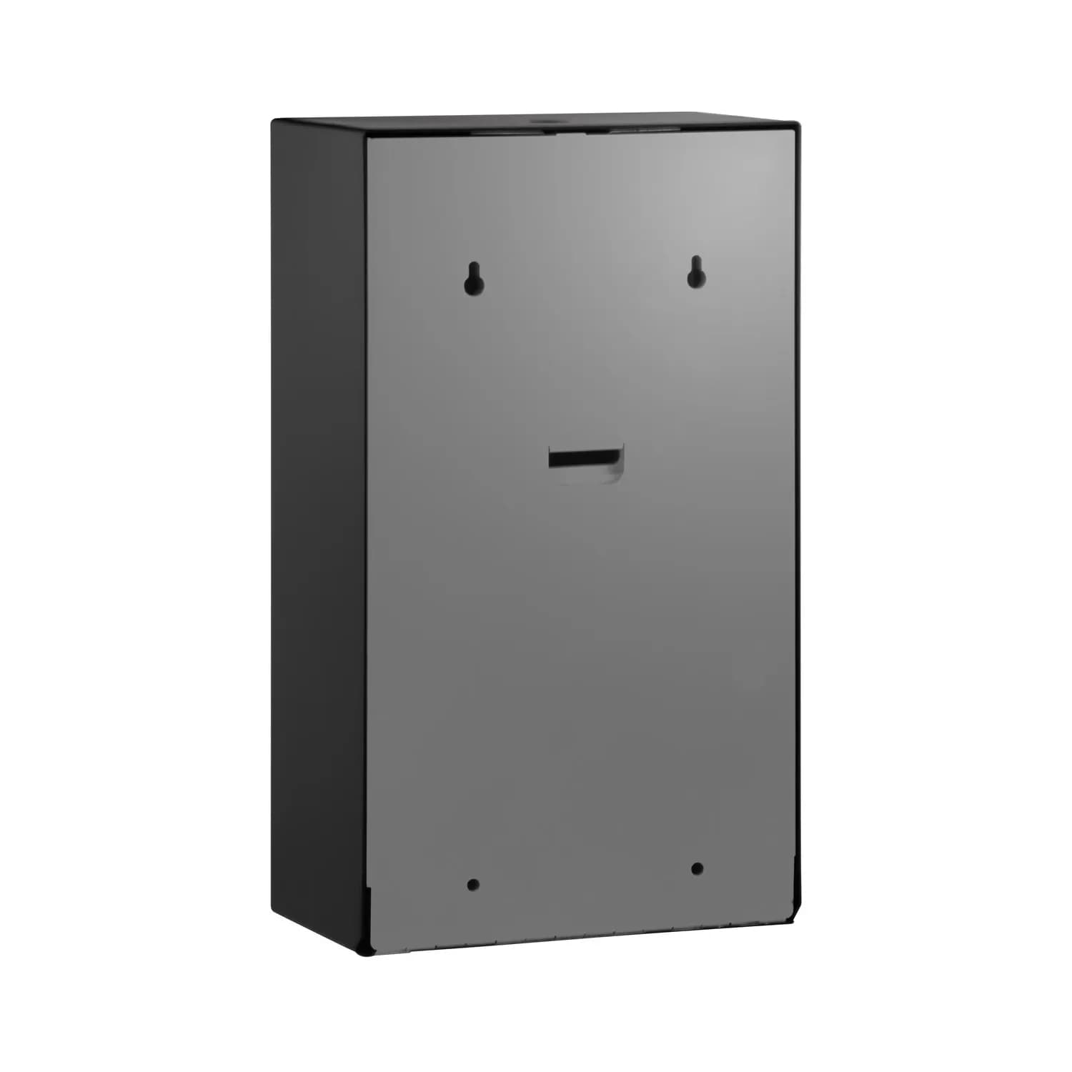 Surface-Mounted Sanitary Disposal, Satin Finish — B-9254-MBLK