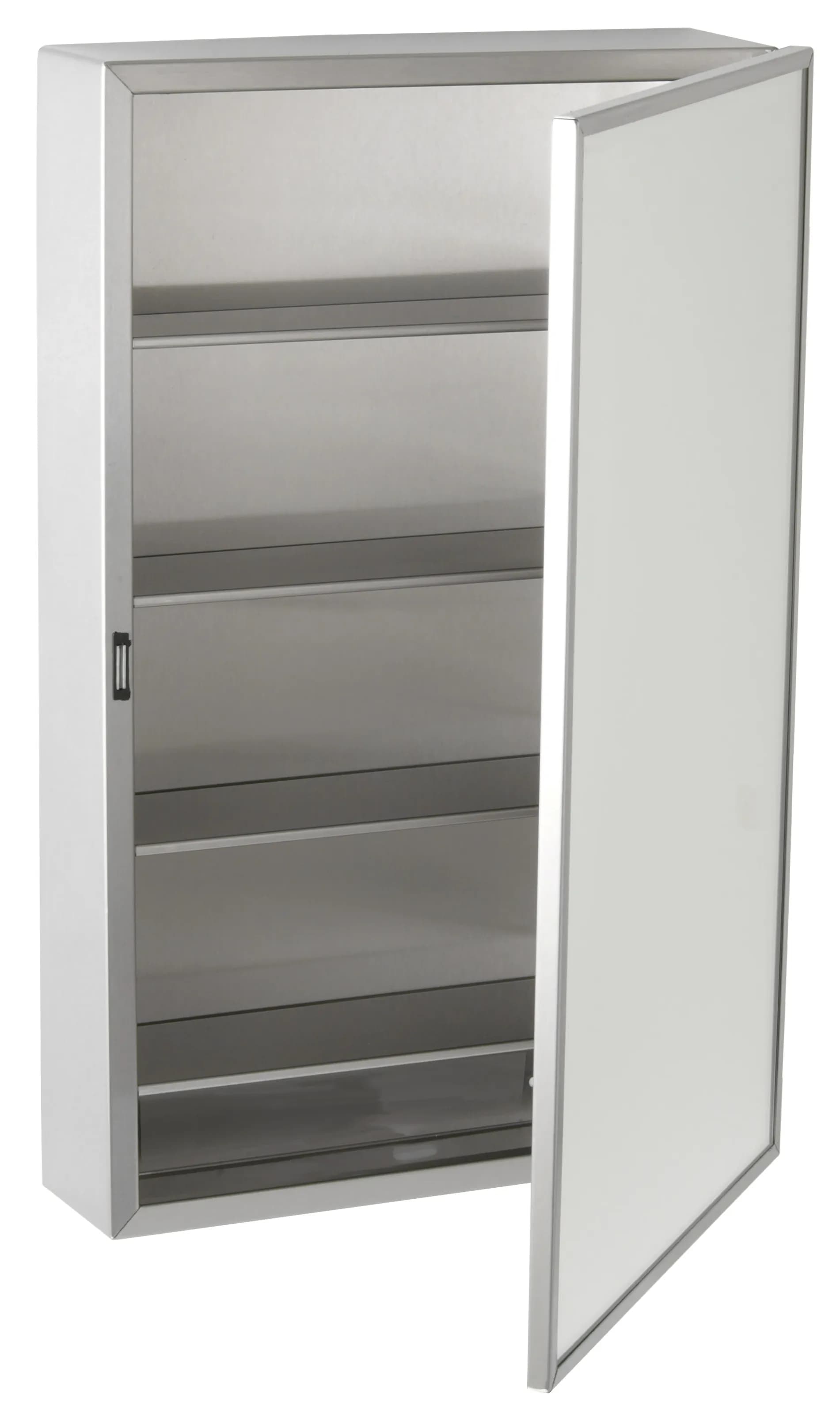 Surface-Mounted Medicine Cabinet, Satin Finish — B-299