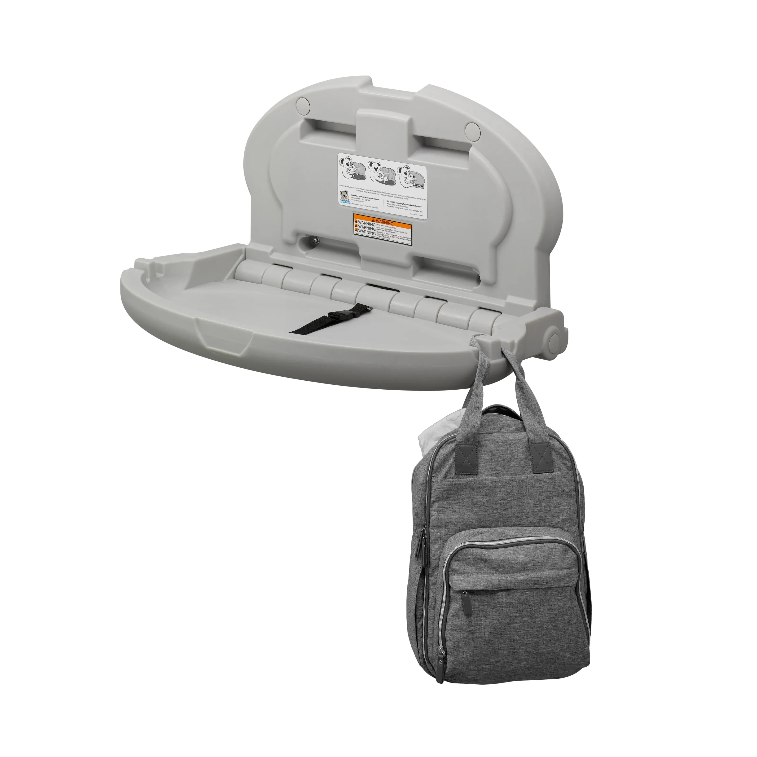 Oval Wall Mounted Baby Changing Station — KB208-01