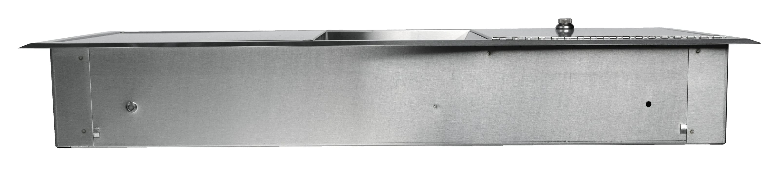 Recessed Paper Towel Dispenser and Waste Receptacle, Satin Finish, 2-Gallon Waste — B-369