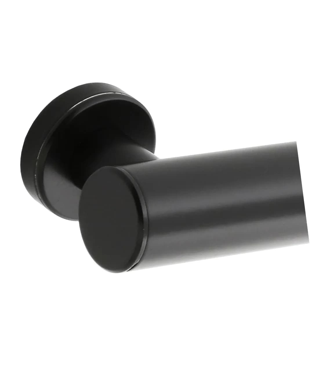 Straight Grab Bar, 1-1/2" Diameter, Fino Collection, Satin Finish — B-9806-MBLK