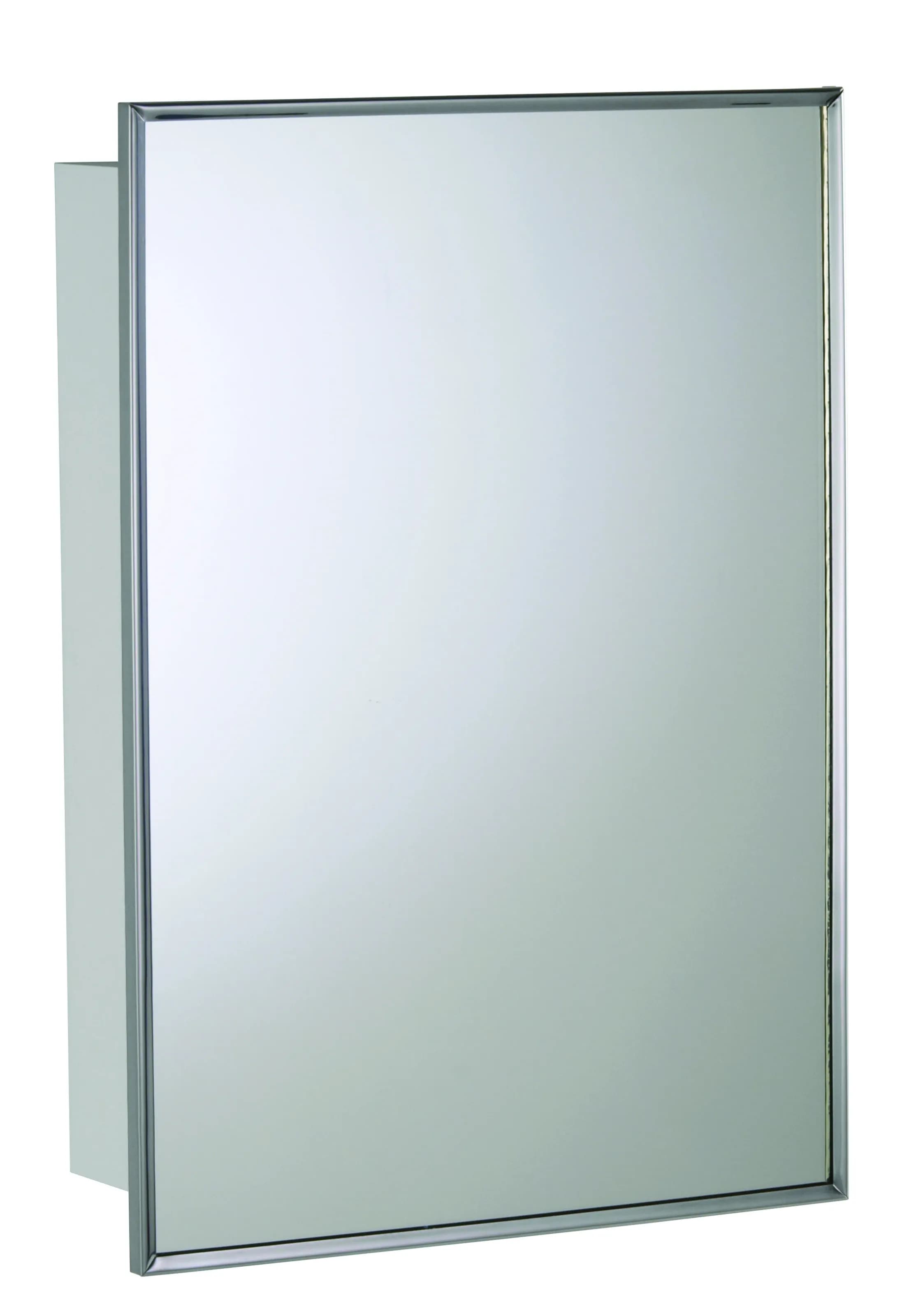 Surface-Mounted Medicine Cabinet, White Enamel — B-297