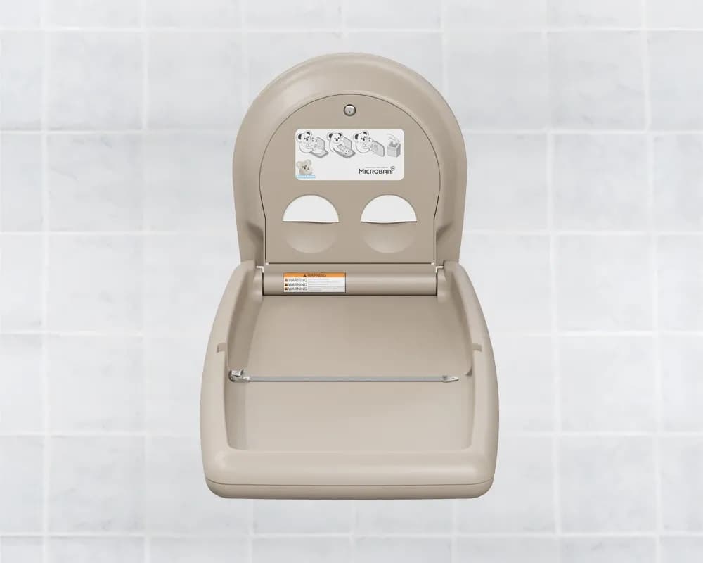 Vertical Surface-Mounted, Baby Changing Station — KB301-00