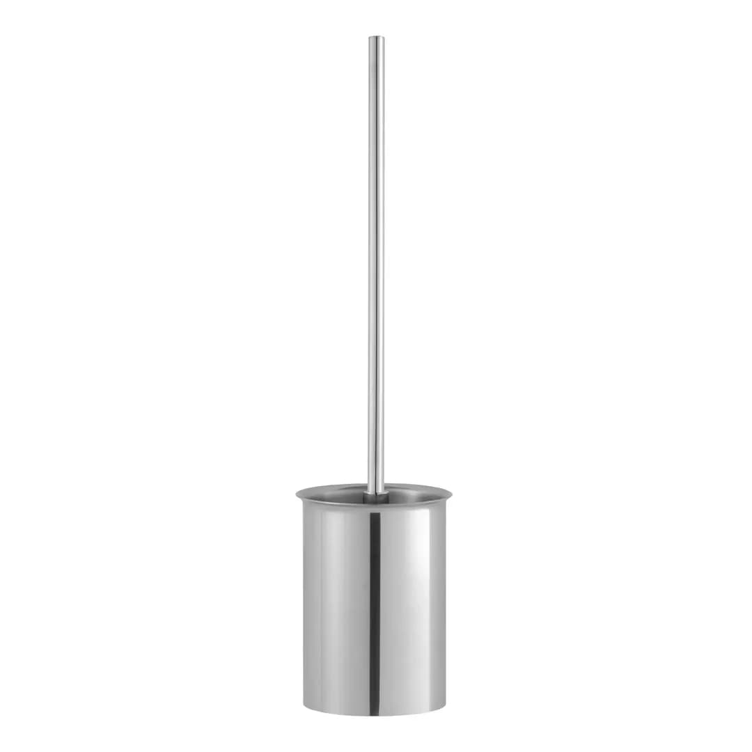 Surface-Mounted Toilet Brush & Holder, Cubicle Collection, Satin Finish — B-5446