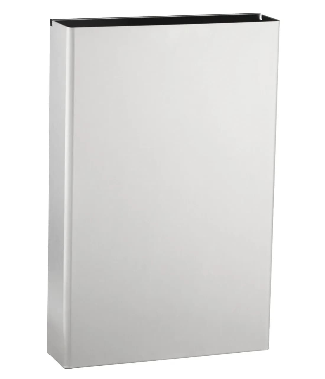 Convertible Waste Receptacle, Satin Finish, 6-Gallon