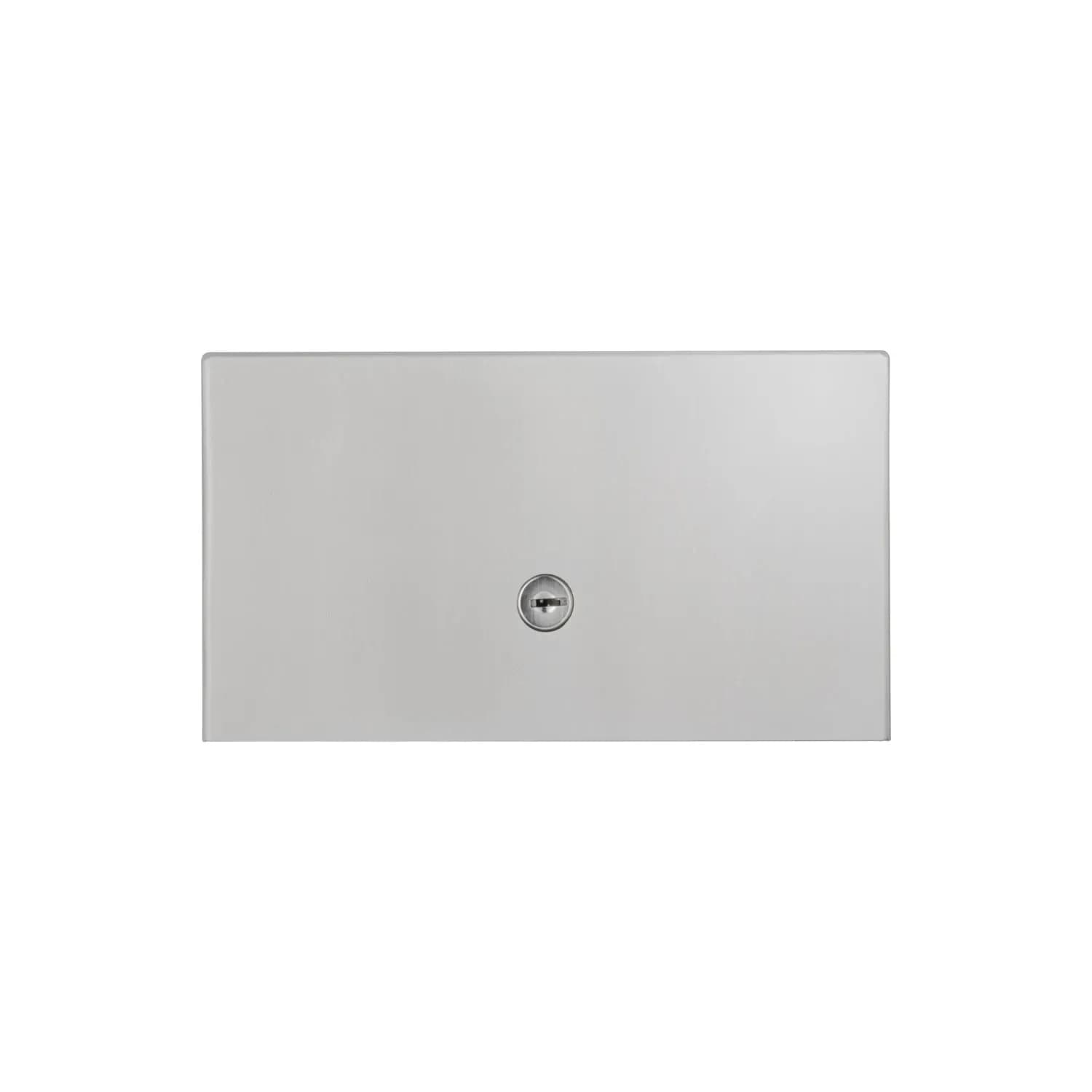 Surface-Mounted Sanitary Disposal, Satin Finish — B-9254