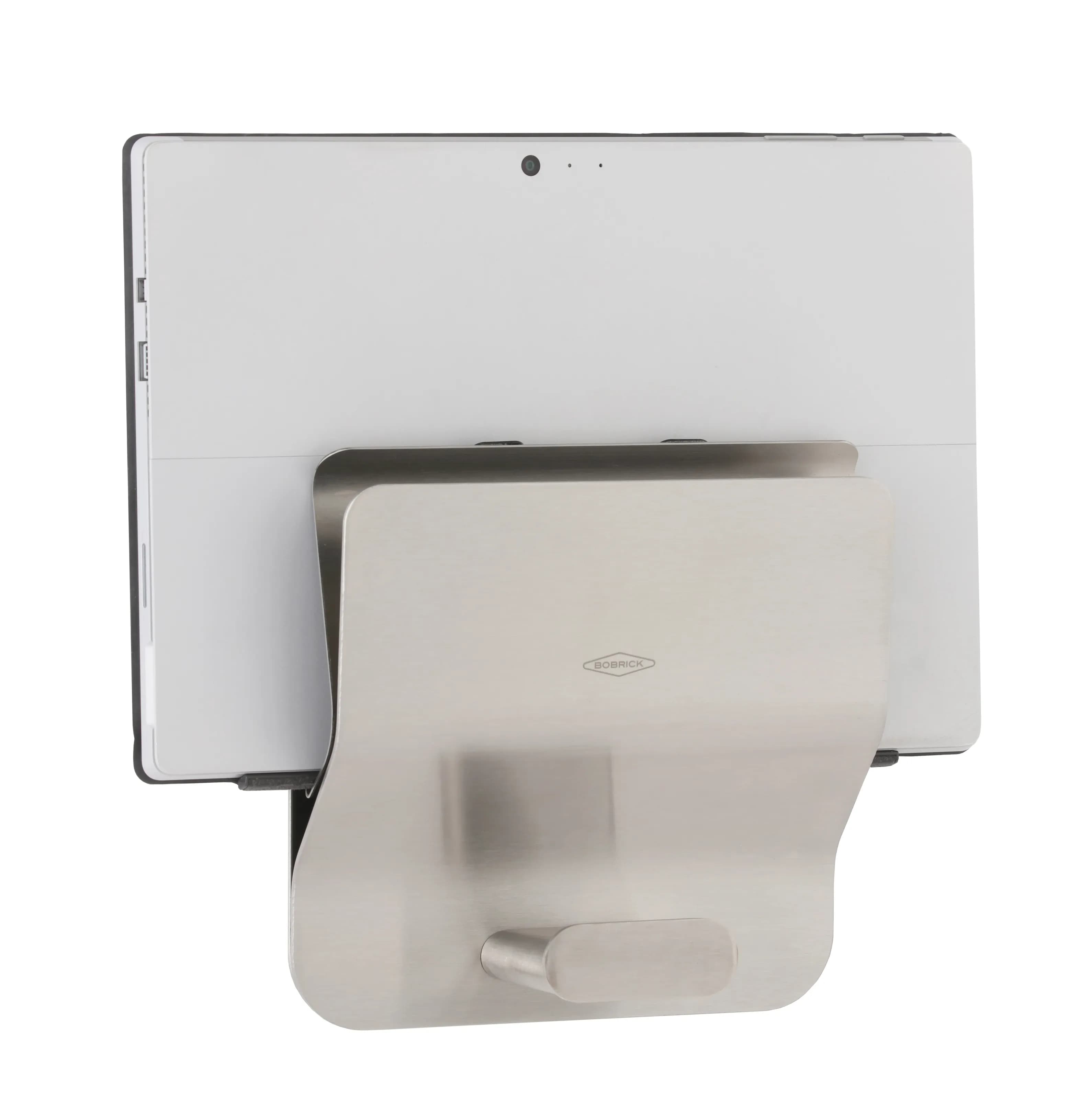 Surface-Mounted Klutch Mobile Device Holder, Satin Finish — B-635