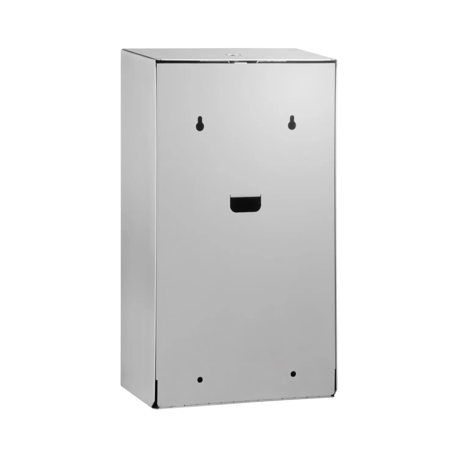 Surface-Mounted Sanitary Disposal, Satin Finish — B-9254