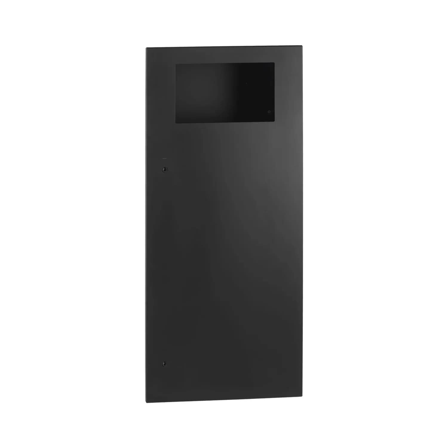 Recessed Waste Receptacle, Satin Finish, 45.4 Ltrs. — B-35643-MBLK