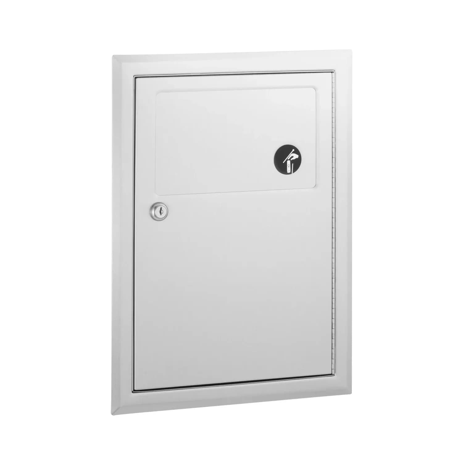 Recessed Sanitary Napkin Disposal, Satin Finish, 5 Ltrs.