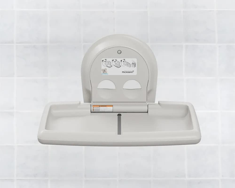 Vertical Surface-Mounted With Stainless Steel Veneer — KB301-05SS