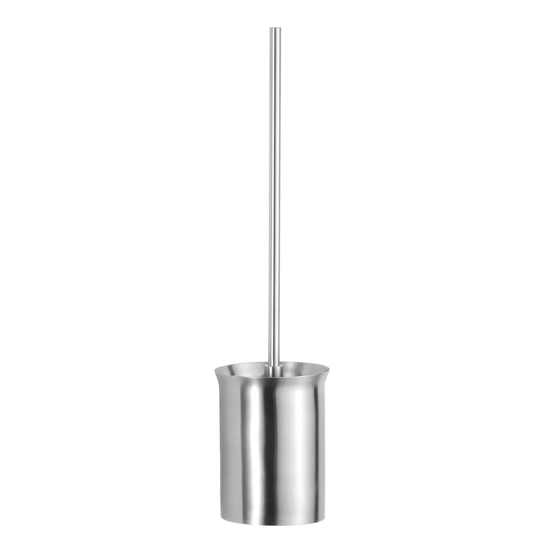 Surface-Mounted Toilet Brush & Holder, Cubicle Collection, Satin Finish