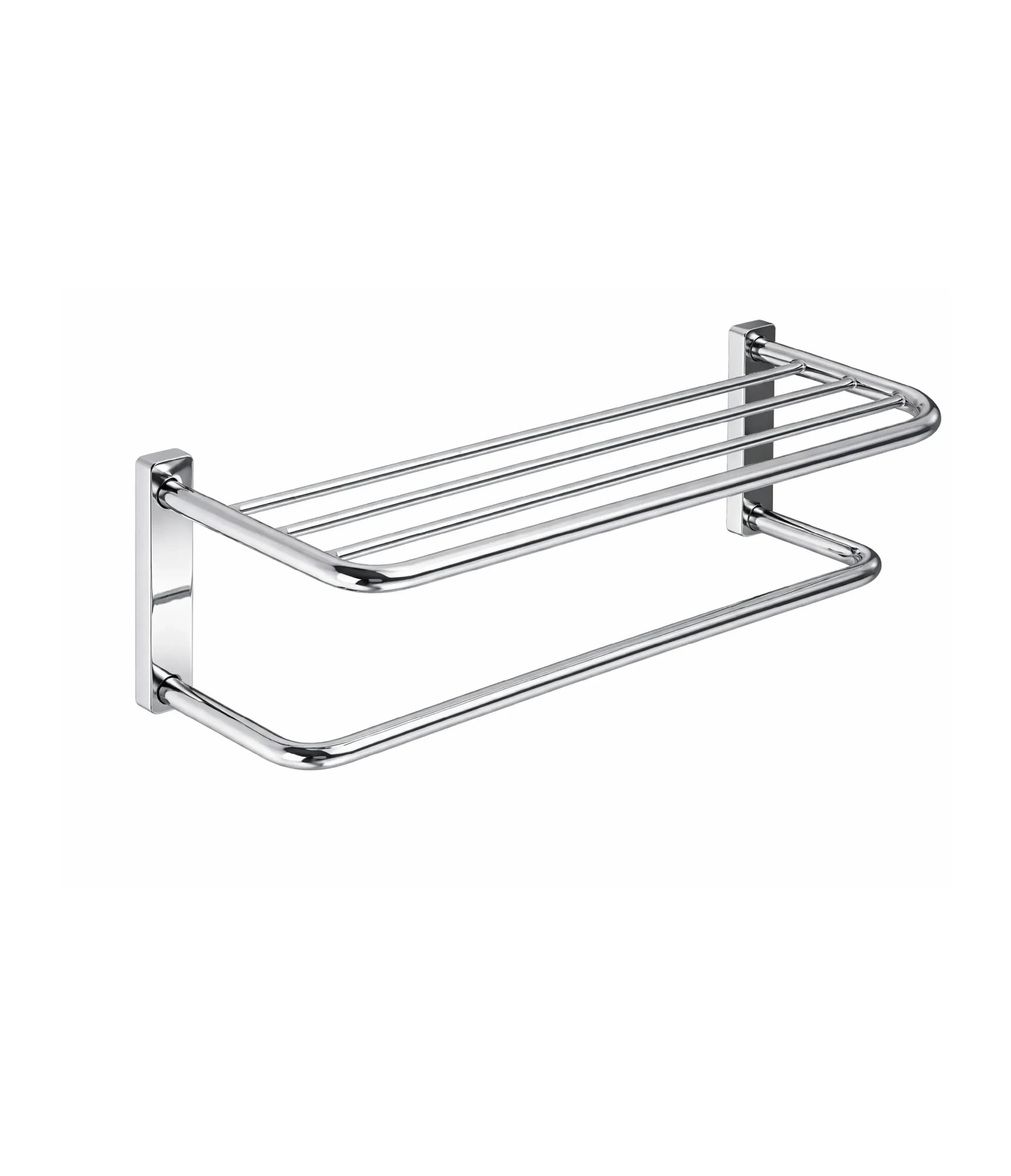 Towel Shelf with Towel Rod