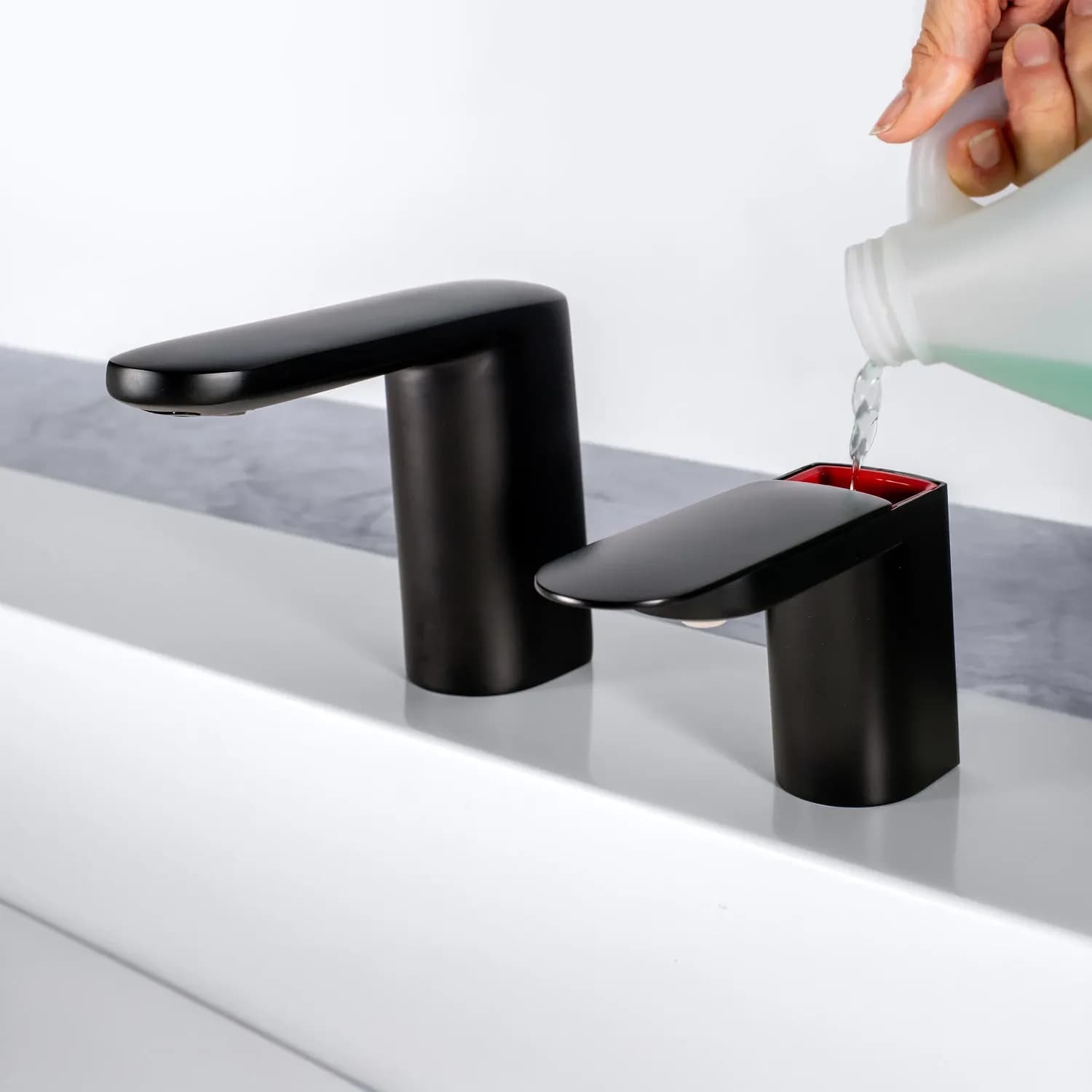 Counter-Mounted Automatic Fino Collection Top-Fill Foam Soap Dispenser — B-962