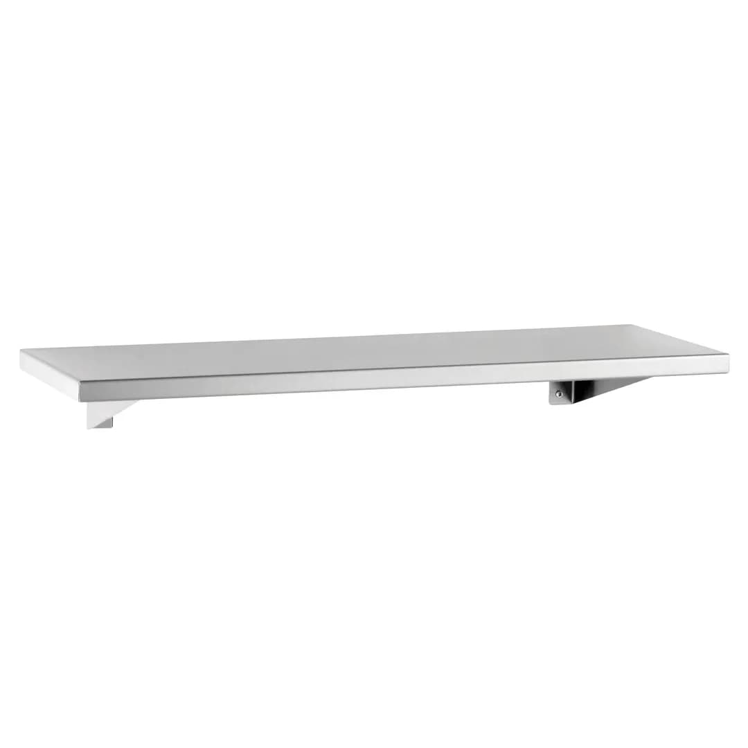 Surface-Mounted Utility Shelf, Satin Finish, 24" (610mm) Length