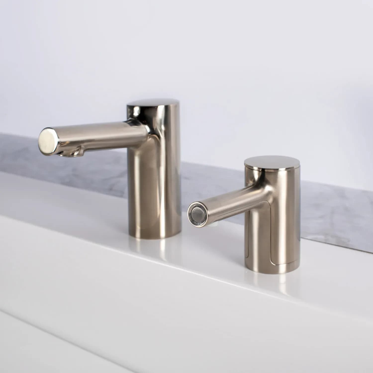 Counter-Mounted Automatic Fino Collection Top-Fill Soap Dispenser & Faucet — B-905-or-B-995-B-9915