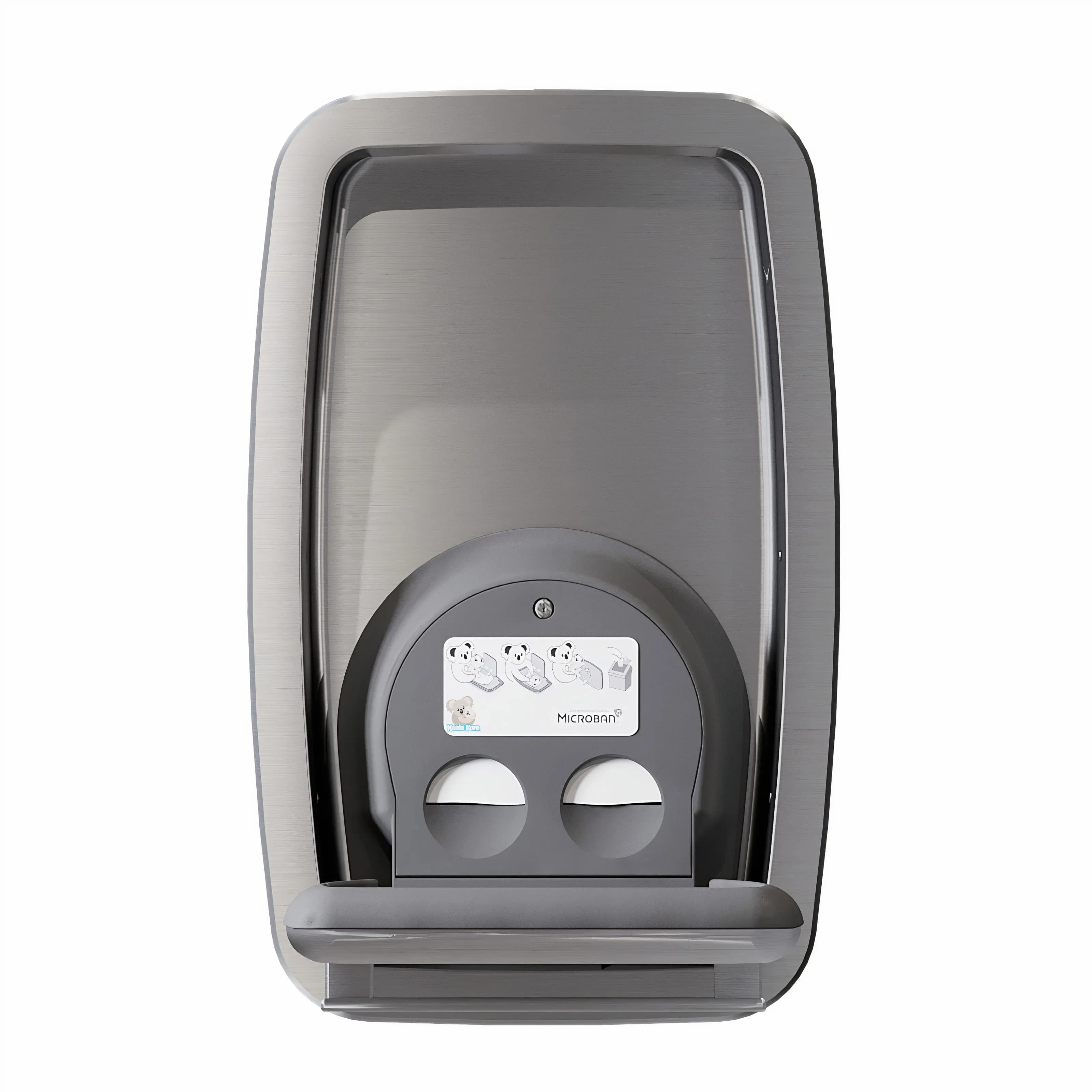 Vertical Stainless Steel Recessed-Mounted — KB311-SSRE