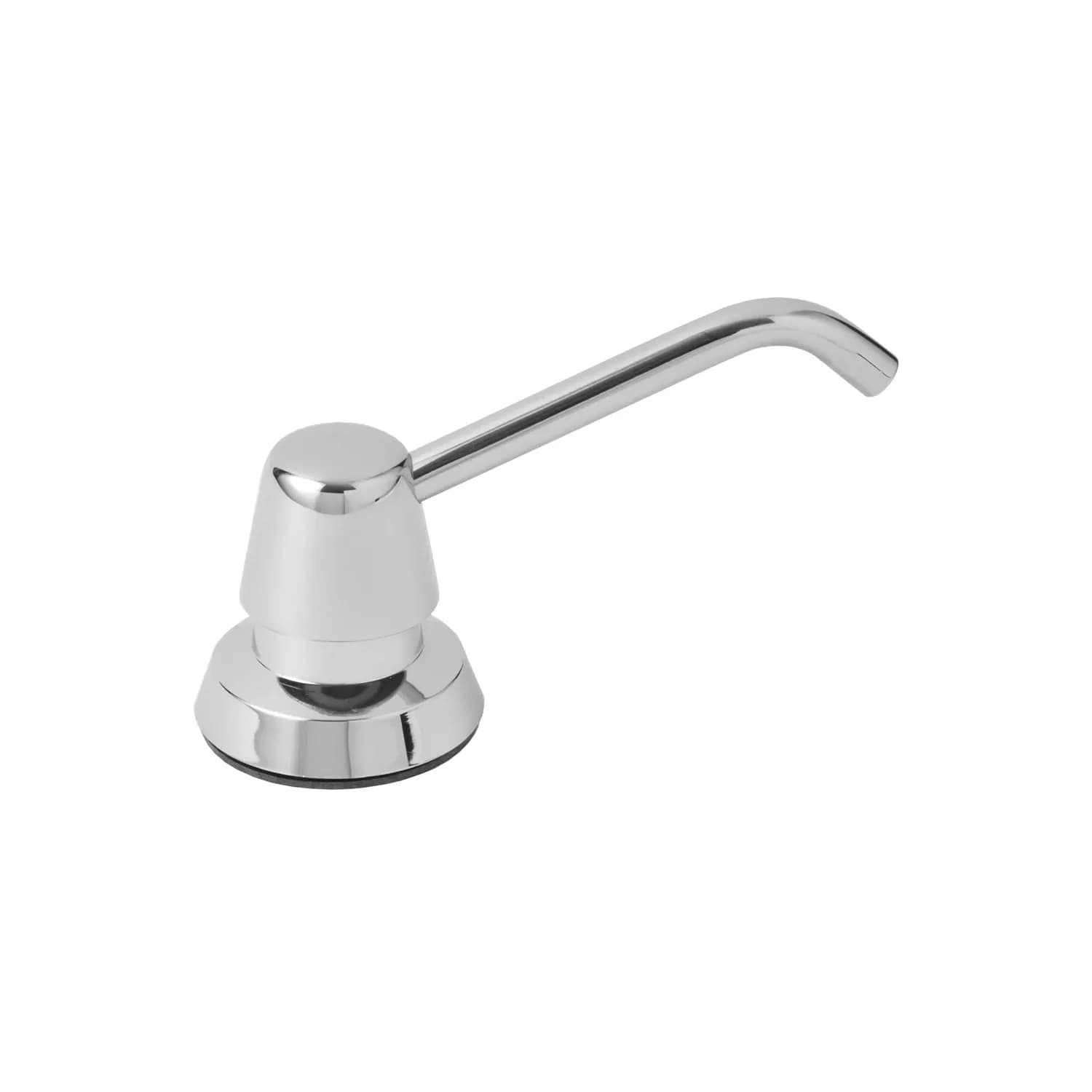 Counter-Mounted Manual Top-Fill Liquid Soap Dispenser, 4" Spout, Polished, 1 Ltr.