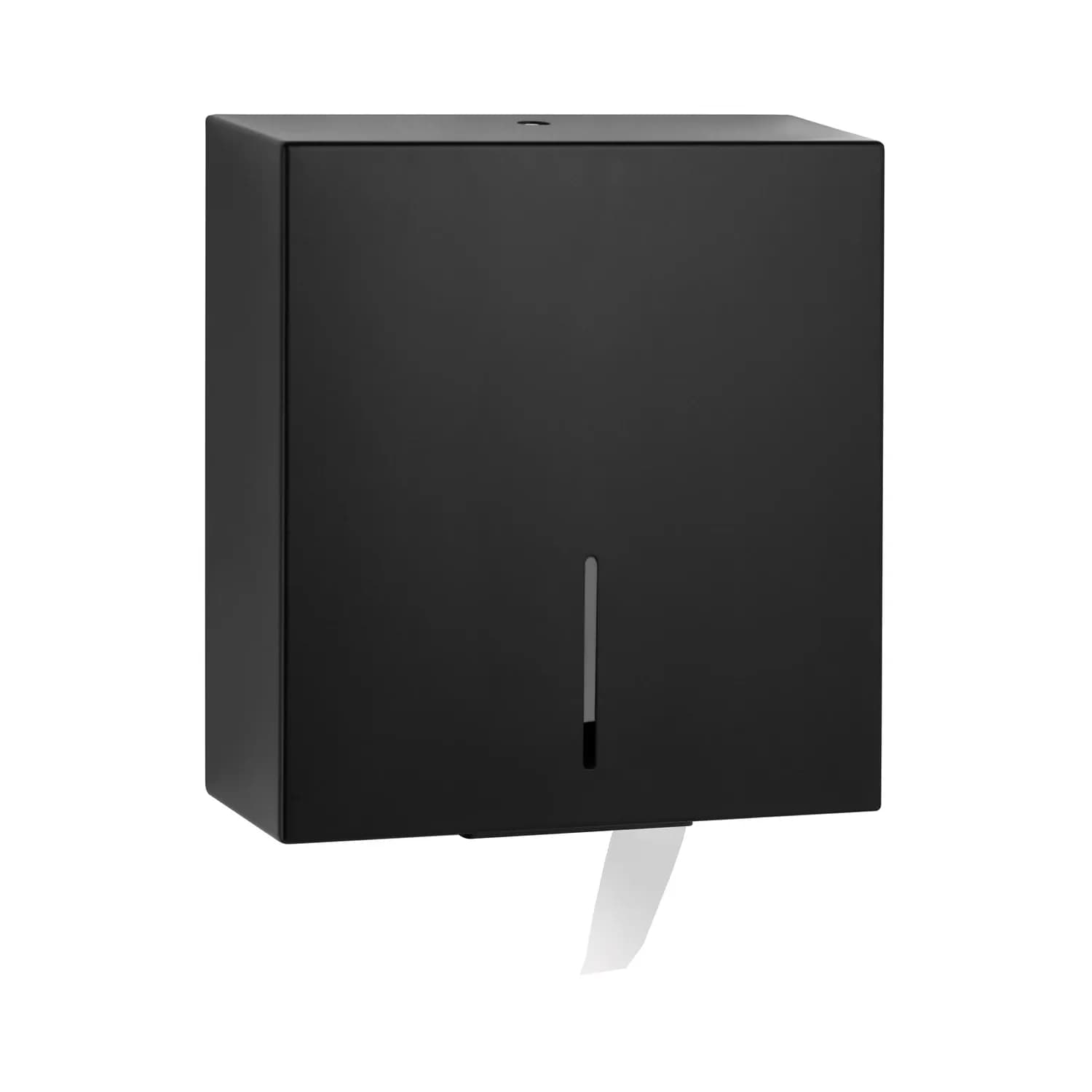 Surface-Mounted Jumbo Toilet Roll Holder, Fino Collection, Satin Finish — B-9890-MBLK