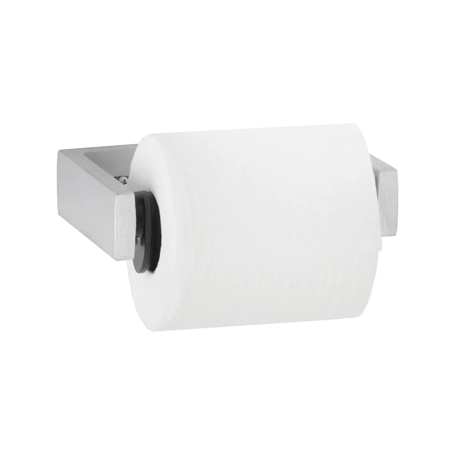 Surface-Mounted Controlled-Delivery Toilet Tissue Dispenser, Cast Aluminum, One Roll