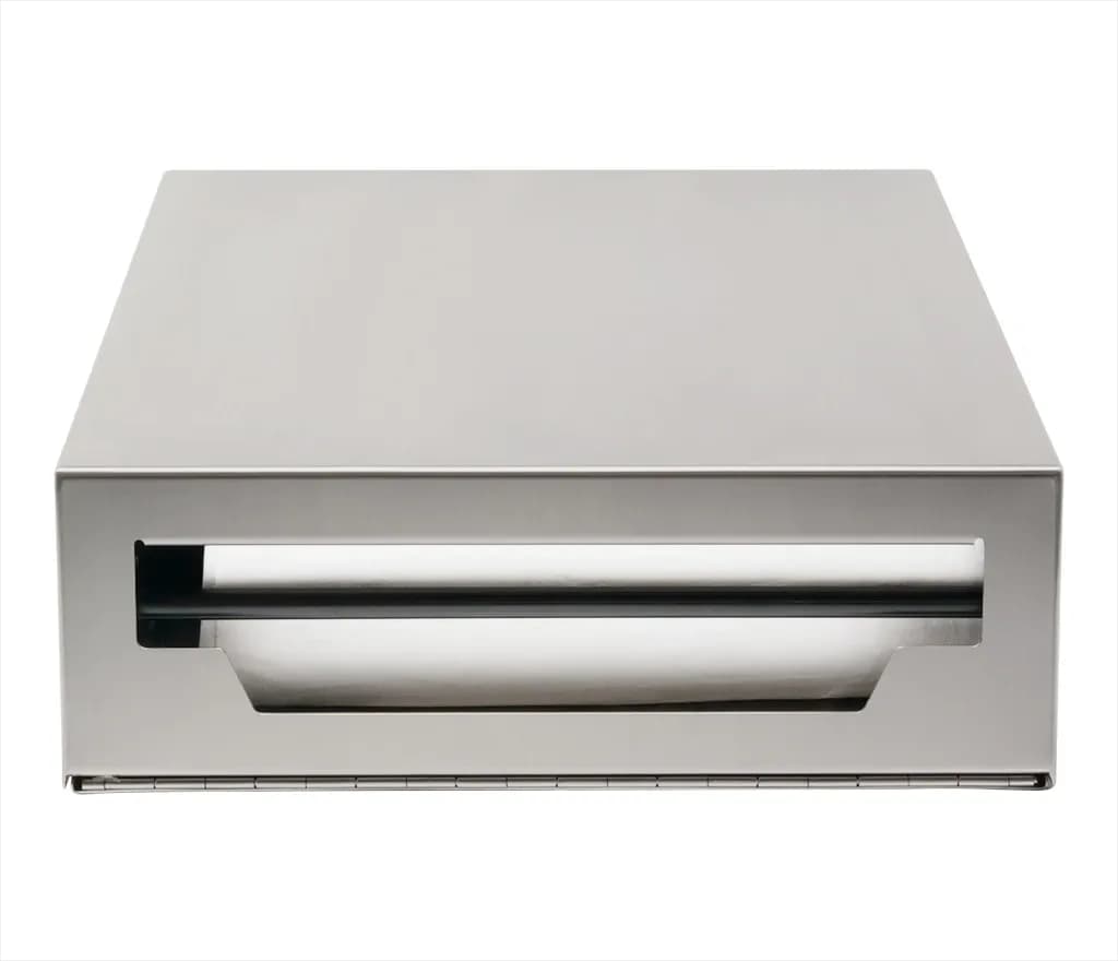 Surface-Mounted Paper Towel Dispenser, Satin Finish, 525 Multifold Towels — B-9262