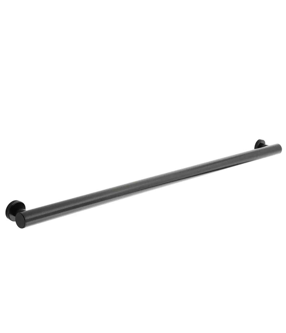 Straight Grab Bar, 1-1/2" Diameter, Fino Collection, Satin Finish — B-9806-MBLK