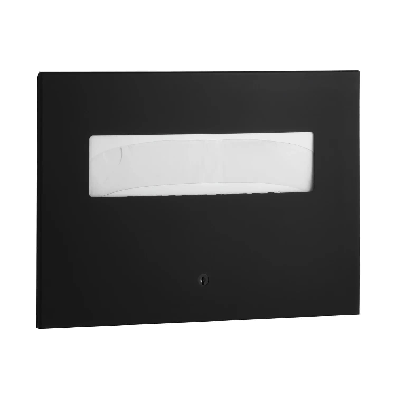 Recessed Seat-Cover Dispenser, Satin Finish — B-3013-MBLK
