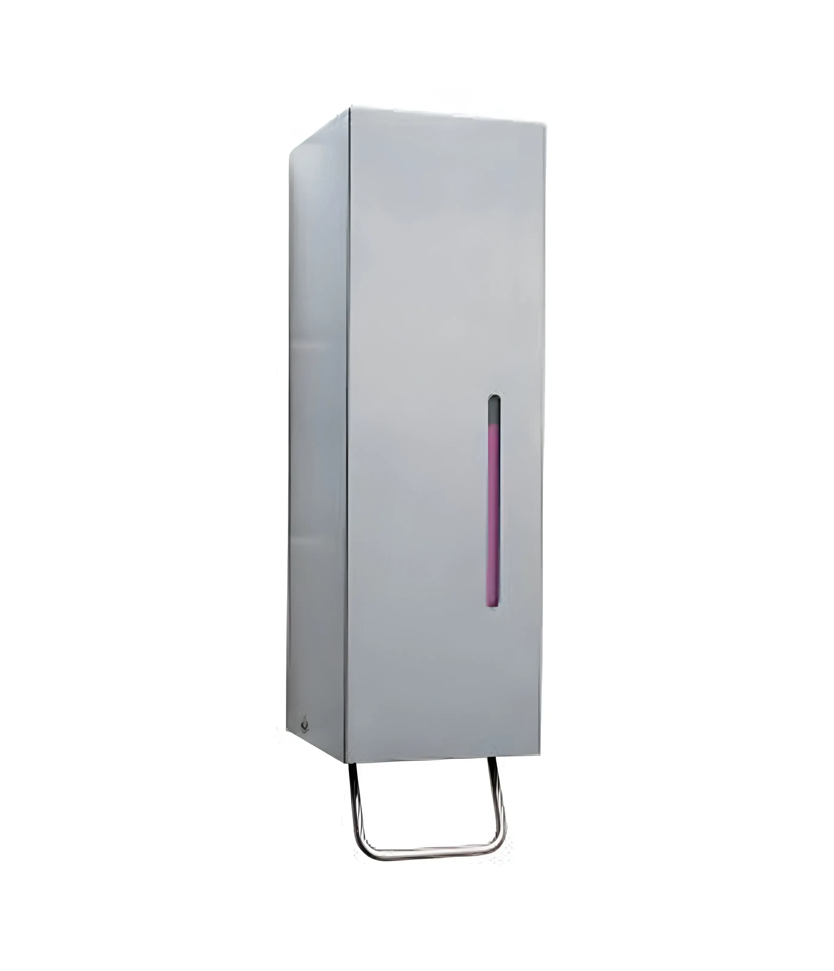 Surface-Mounted Manual Foam Soap Dispenser, Satin Finish, 1 Ltr.