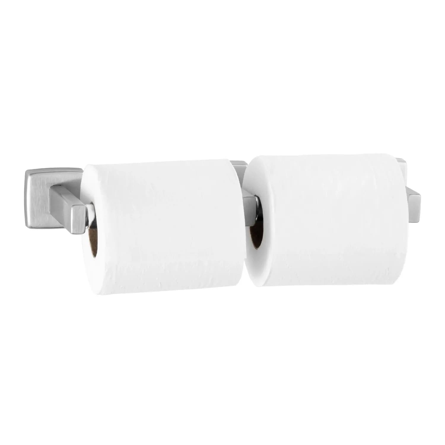 Surface-Mounted Toilet Tissue Dispenser, Bright Polished, Two Rolls — B-6867