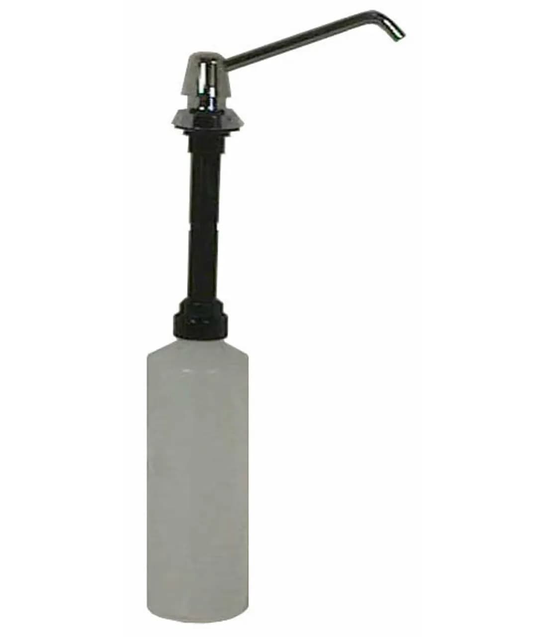 Counter-Mounted Manual Top-Fill Liquid Soap Dispenser, 6" Spout, Polished, 1 Ltr. — B-8226