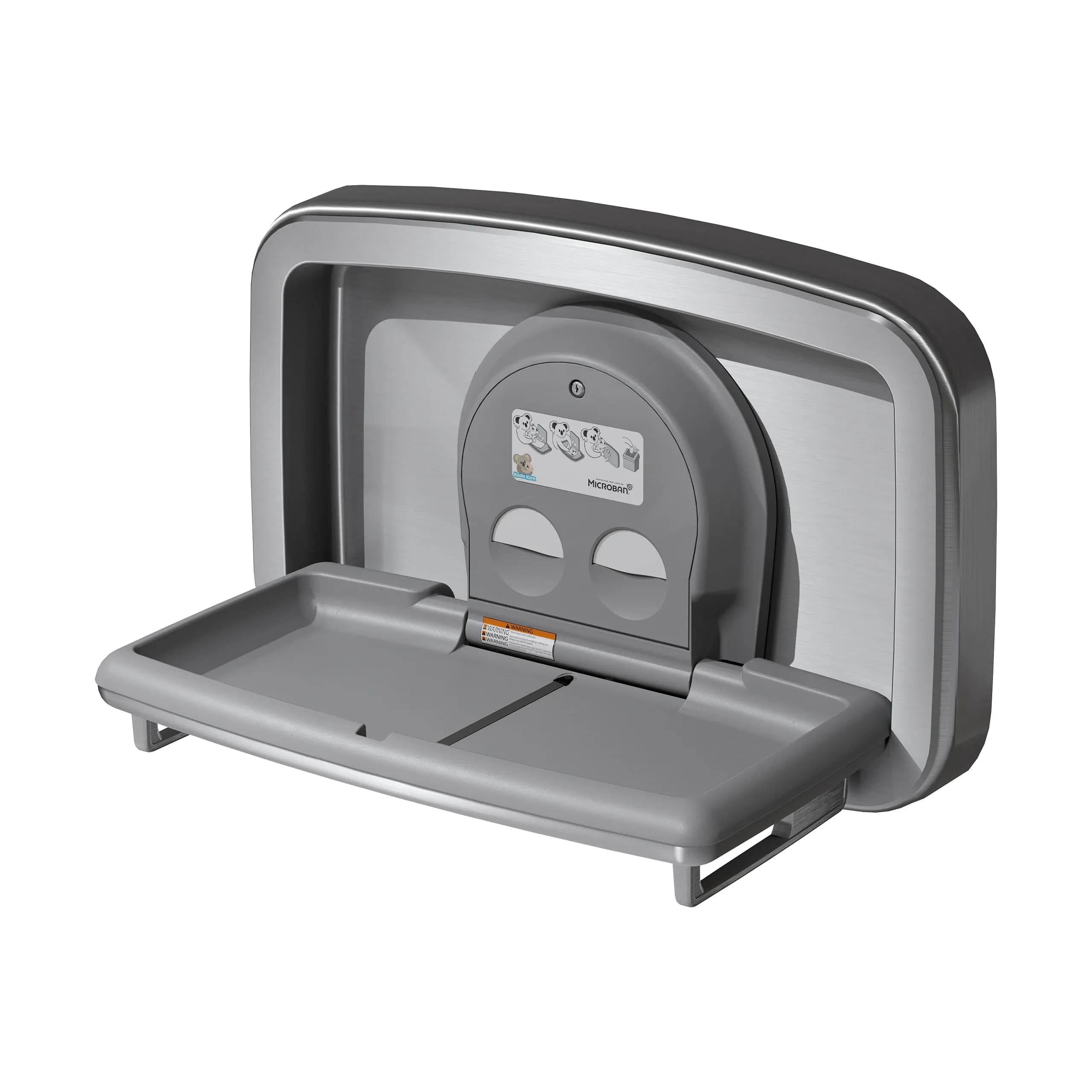 Horizontal Stainless Steel Surface-Mounted — KB310-SSWM