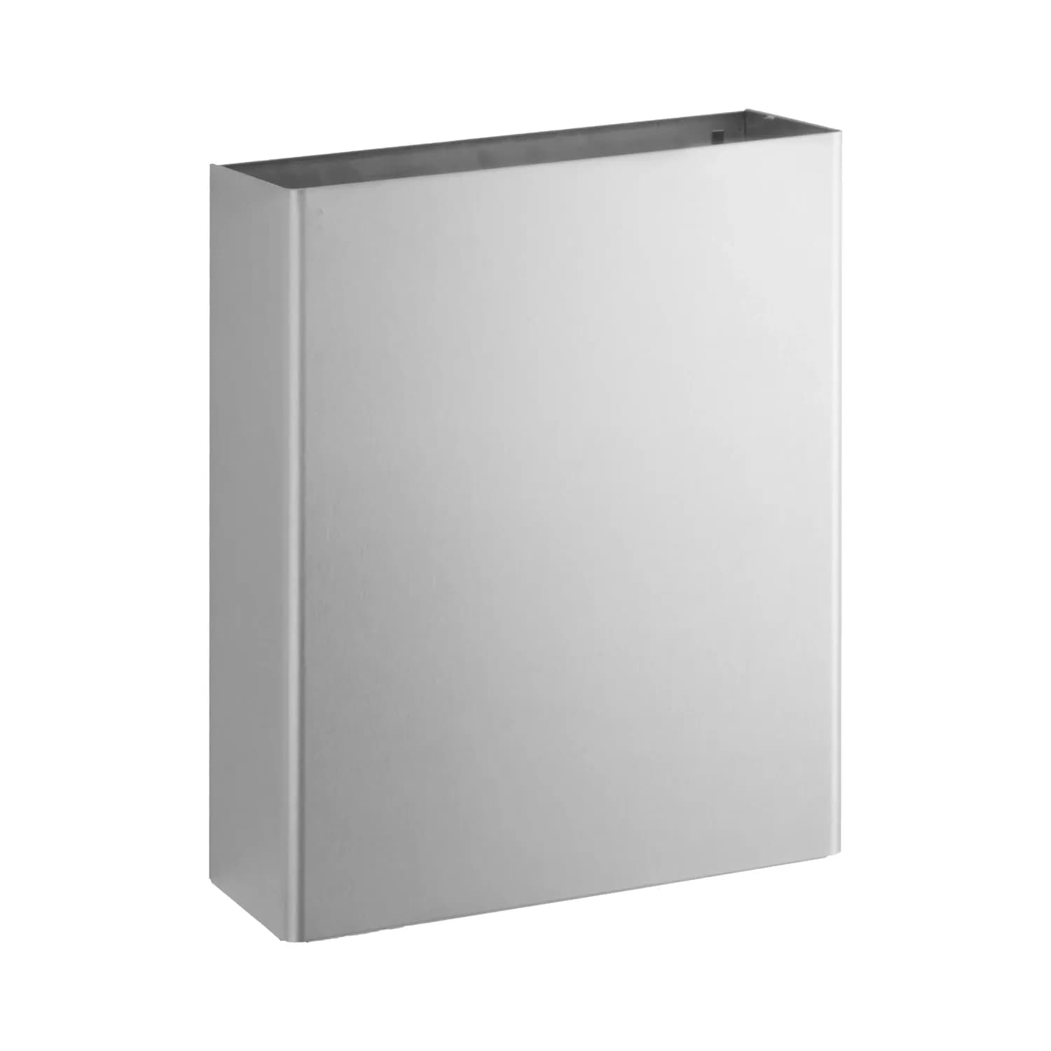 Surface-Mounted Waste Receptacle, Satin Finish, 24.2 Ltrs.