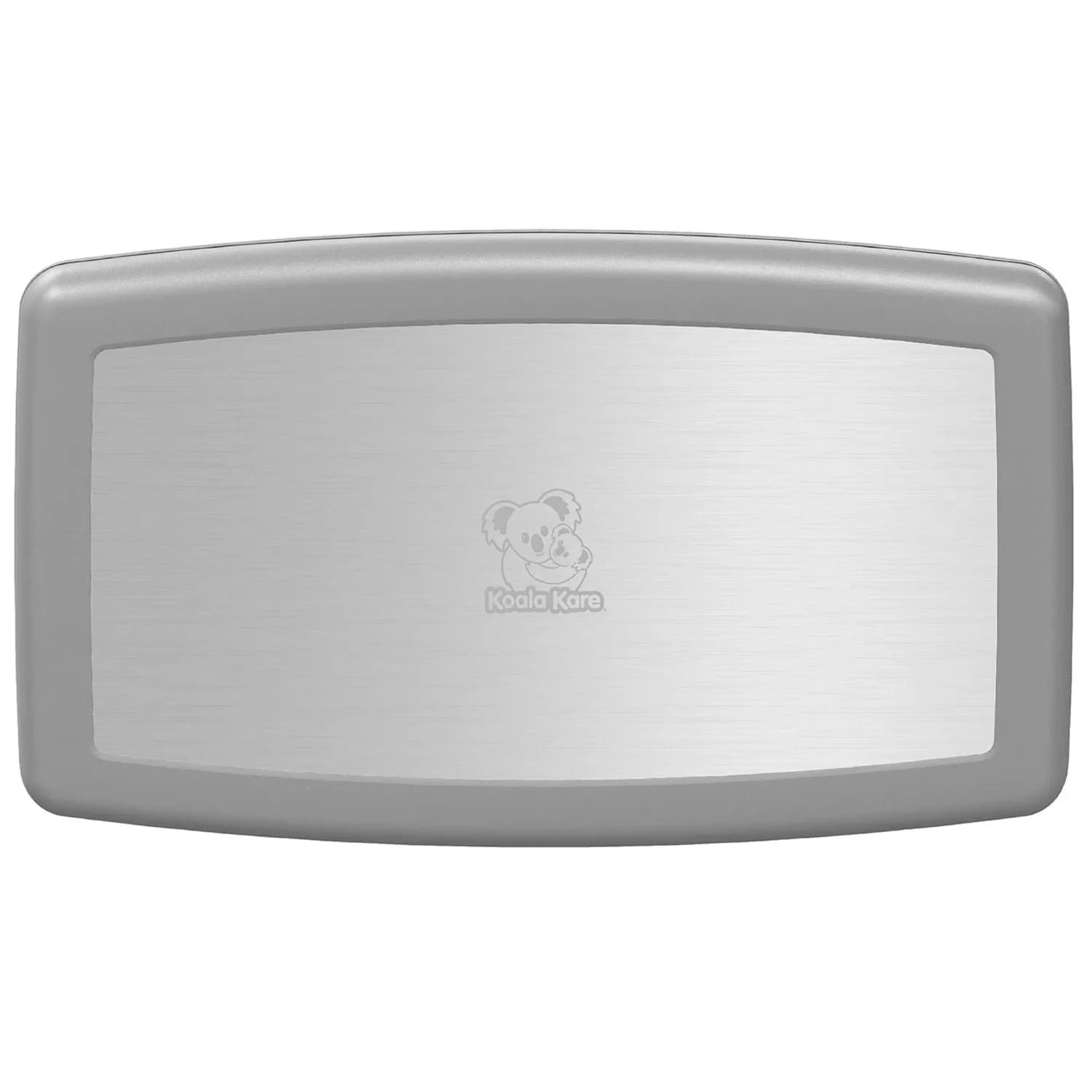 Horizontal Surface-Mounted With Stainless Steel Veneer, Baby Changing Station, Grey