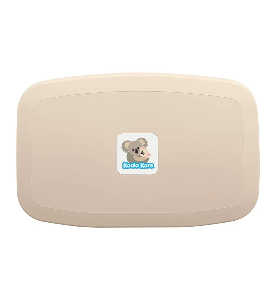 Horizontal Surface-Mounted, Baby Changing Station, Beige